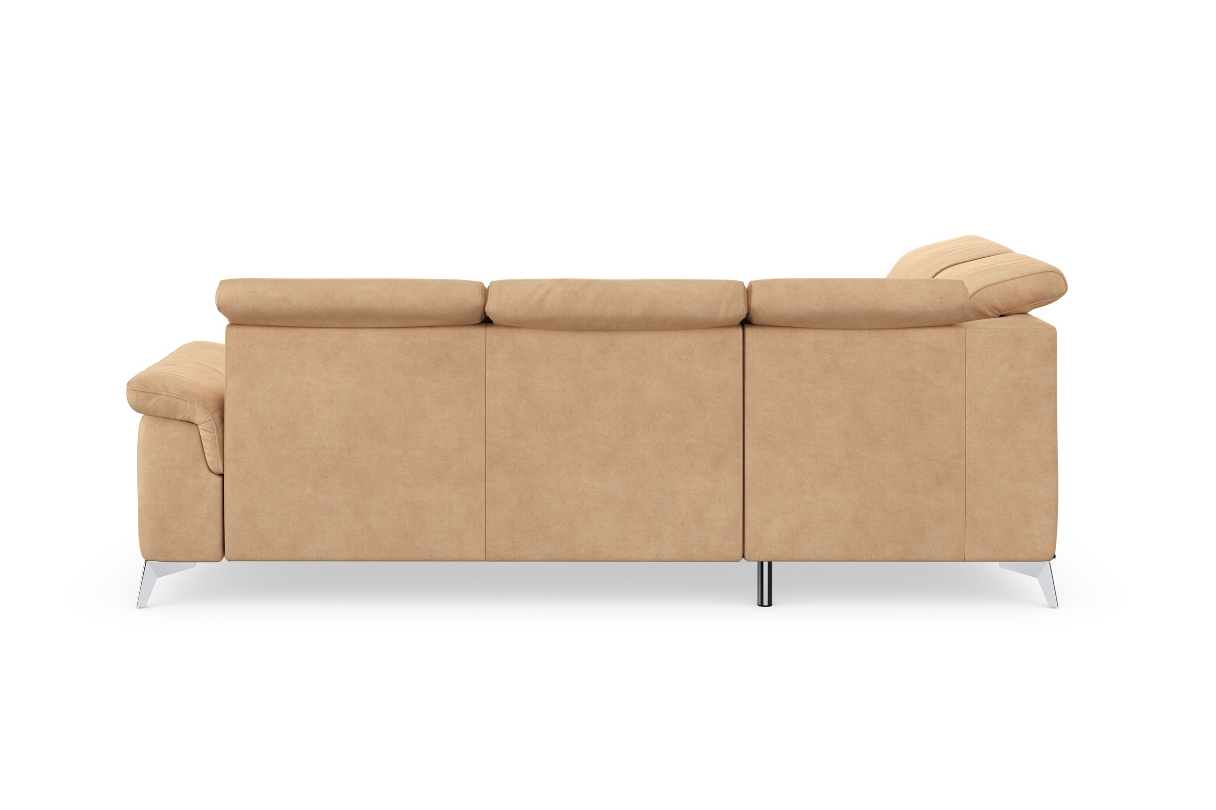Ecksofa SIT & MORE "Sinatra L-Form", braun (macchiato), B:251cm H:85cm T:220cm, 100% Polyester, Sofas, Ecksofa, mit Ottomane, optional mit Kopfteilverstellung und Armteilfunktion 6