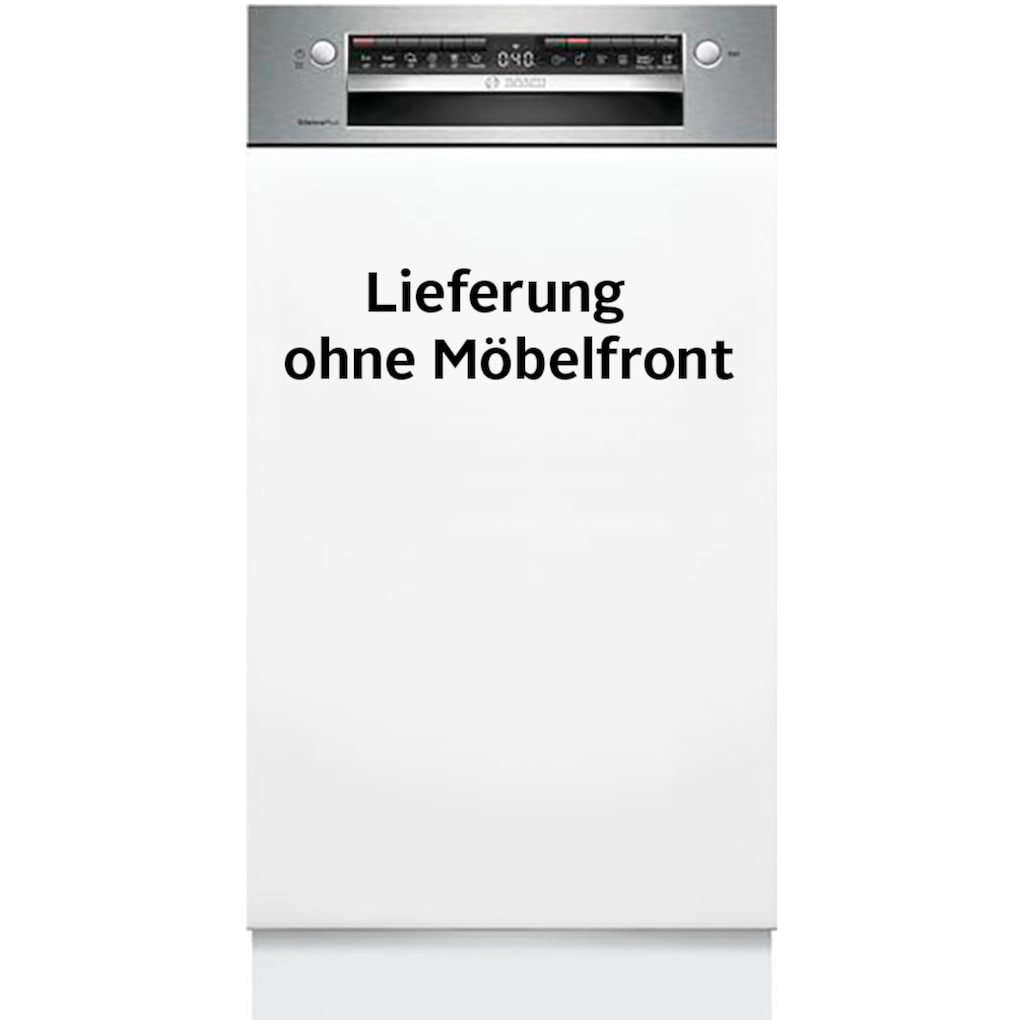 BOSCH teilintegrierbarer Geschirrspüler »SPI4HKS49E«, Serie 4, SPI4HKS49E, 10 Maßgedecke