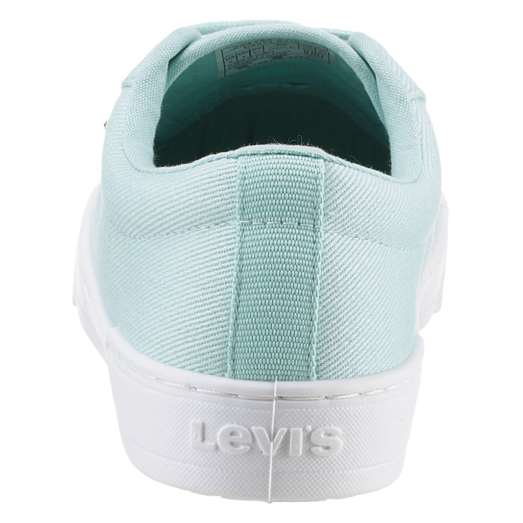 Levi's® Plateausneaker »MALIBU 2.0«, mit Logoaufnäher, Freizeitschuh, Halbschuh, Schnürschuh