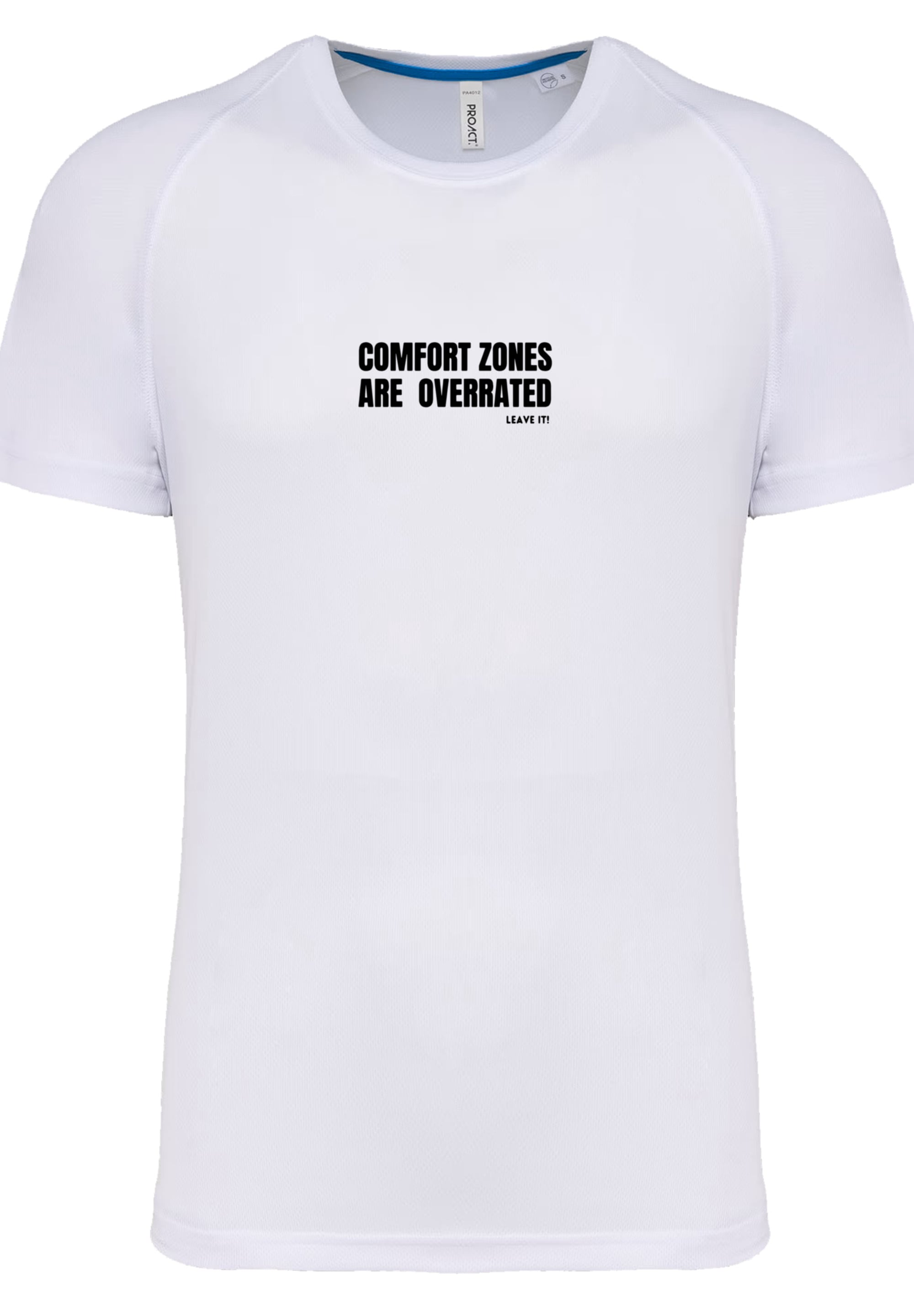 F4NT4STIC T-Shirt »Sports Comfort Zones Are Overrated T-Shirt«, Sport Shirt