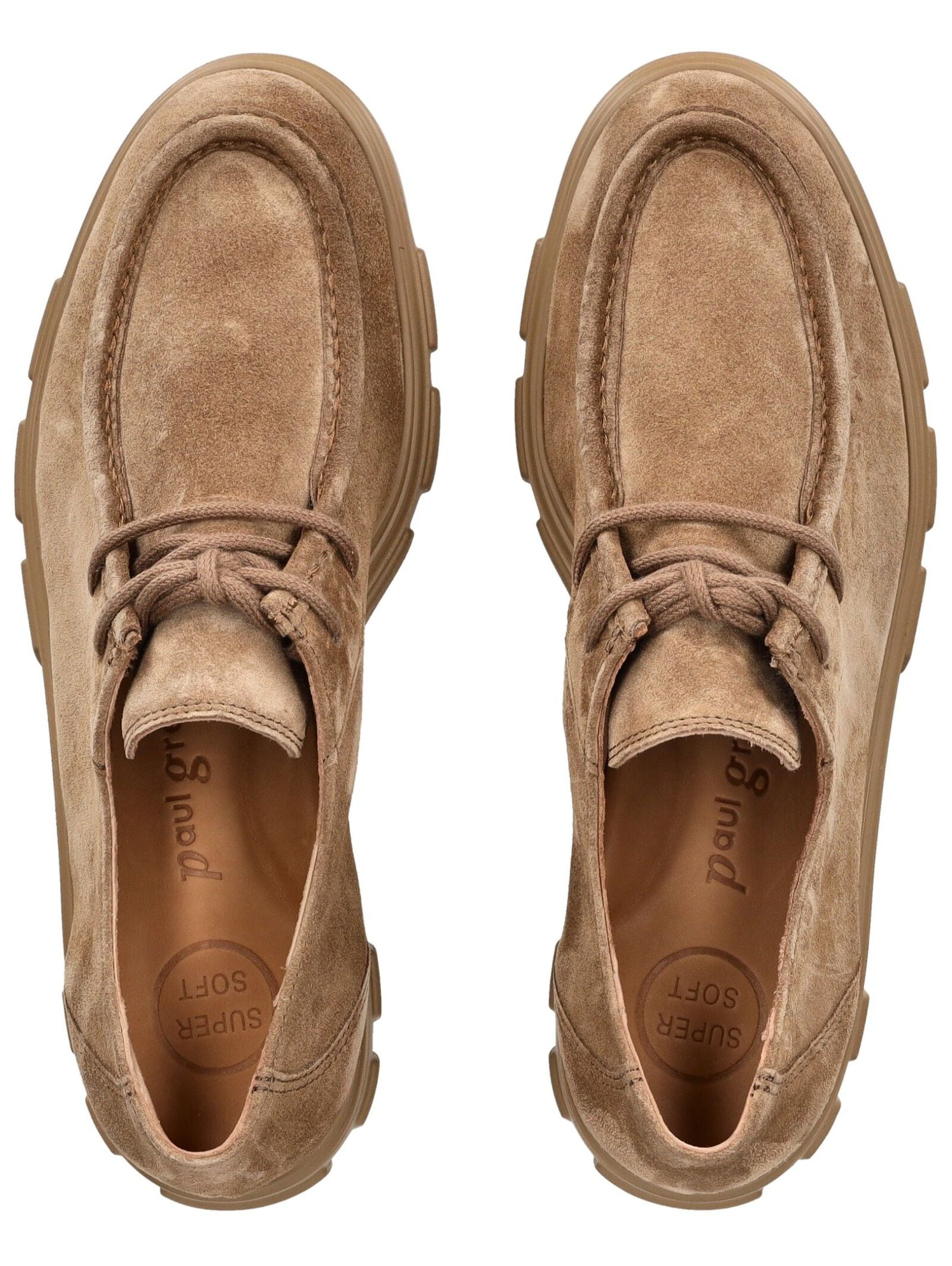 Paul Green Schnürschuh »Paul Green Halbschuhe Veloursleder«