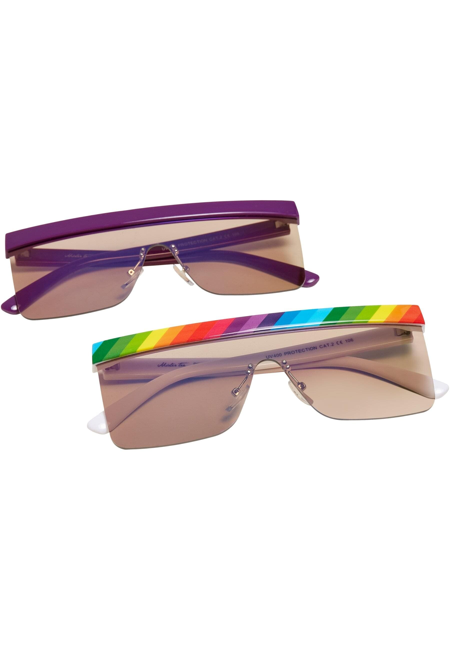 MisterTee Sonnenbrille »MisterTee Unisex Pride Sunglasses 2-Pack«