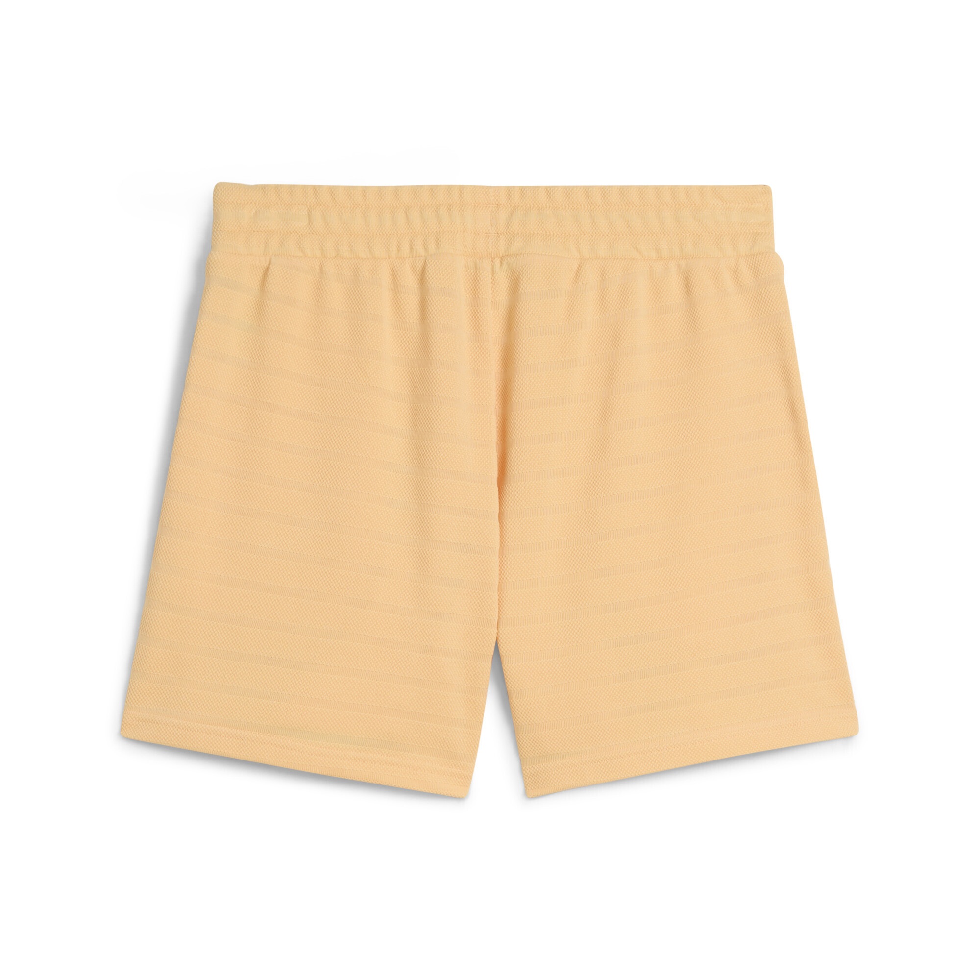 PUMA Sporthose »ESS ELEVATED Strukturierte 5" Shorts mit hohem Bund Damen«