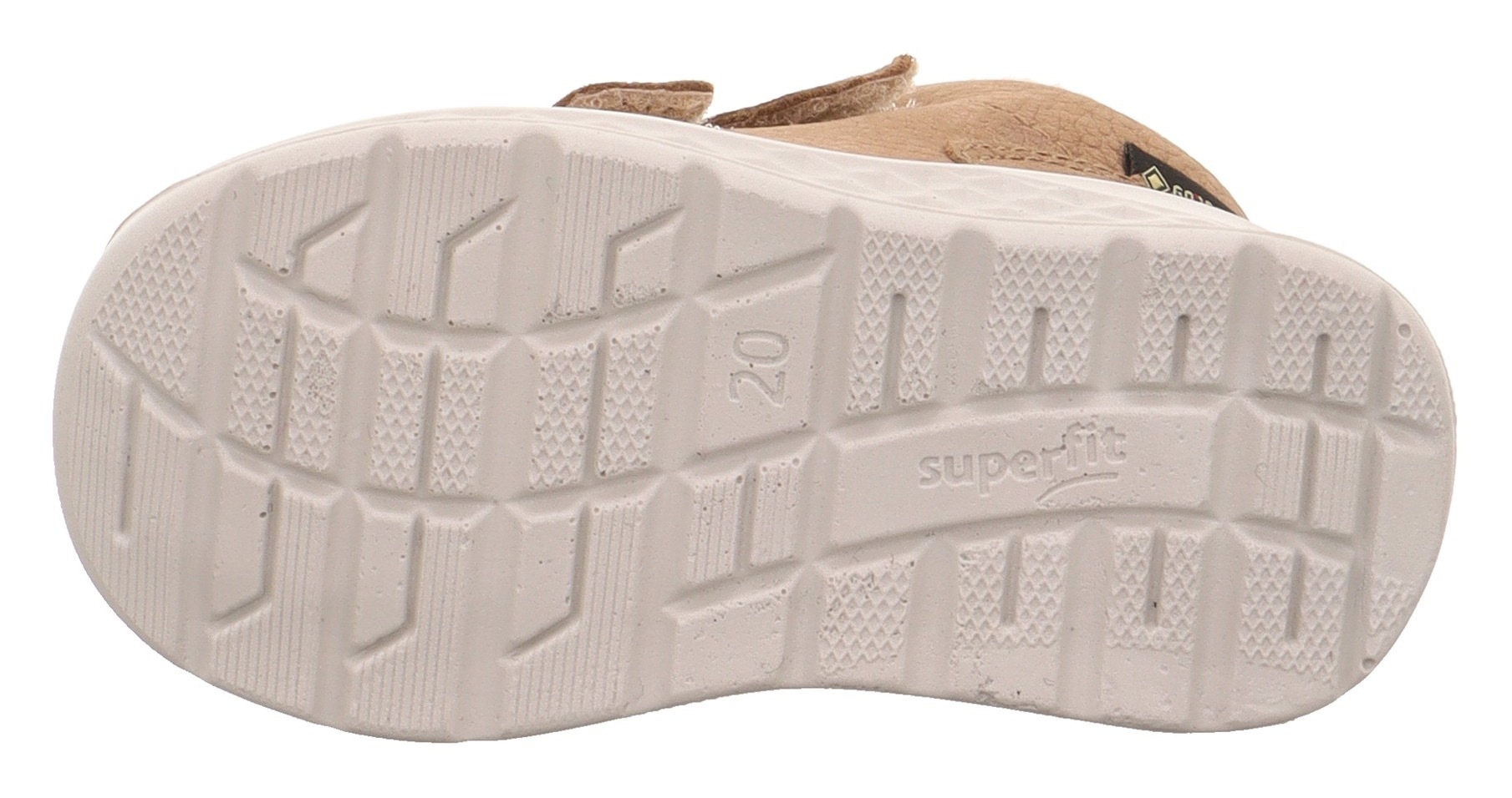 Superfit Lauflernschuh »BREEZE WMS: mittel«, Barfußschuh mit zwei Klettverschlüssen, Größenschablone zum Download
