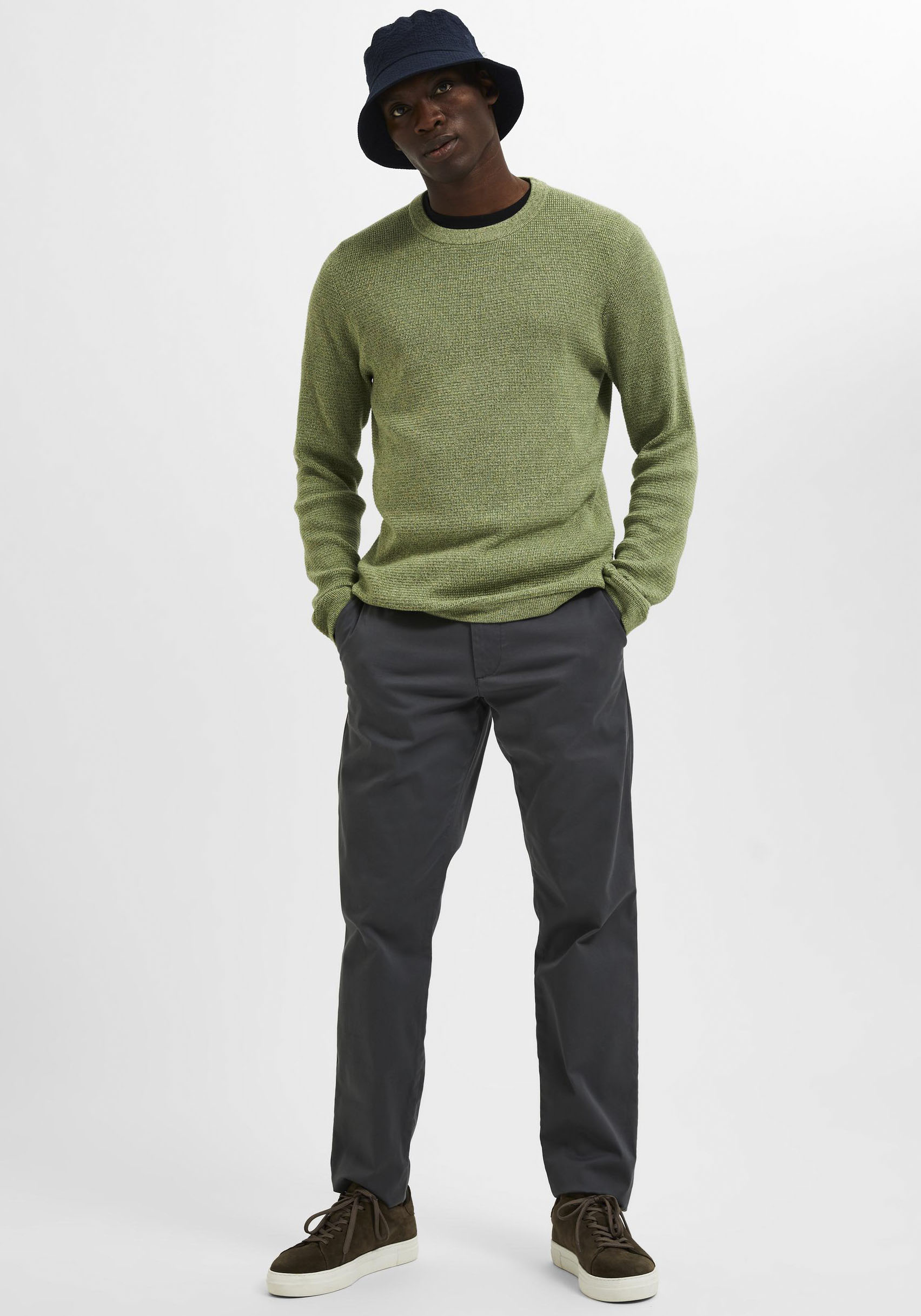 Thumbnail - SELECTED Chinos "SLH175-SLIM NEW MILES FLEX PANT NOOS" Baumwollmischung, slim fit