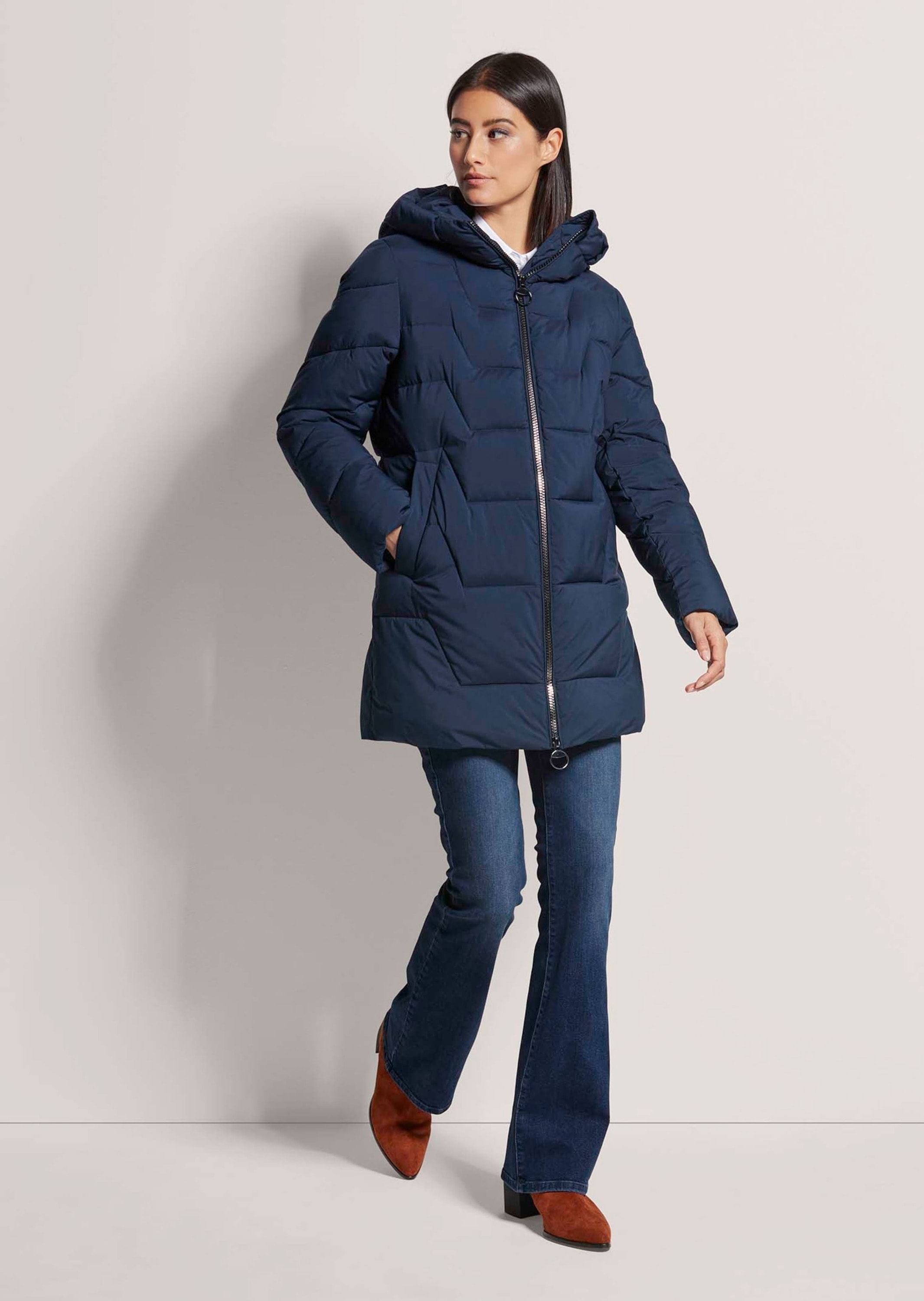 MADELEINE Steppjacke »Steppjacke Wattierte Steppjacke mit Kapuze«