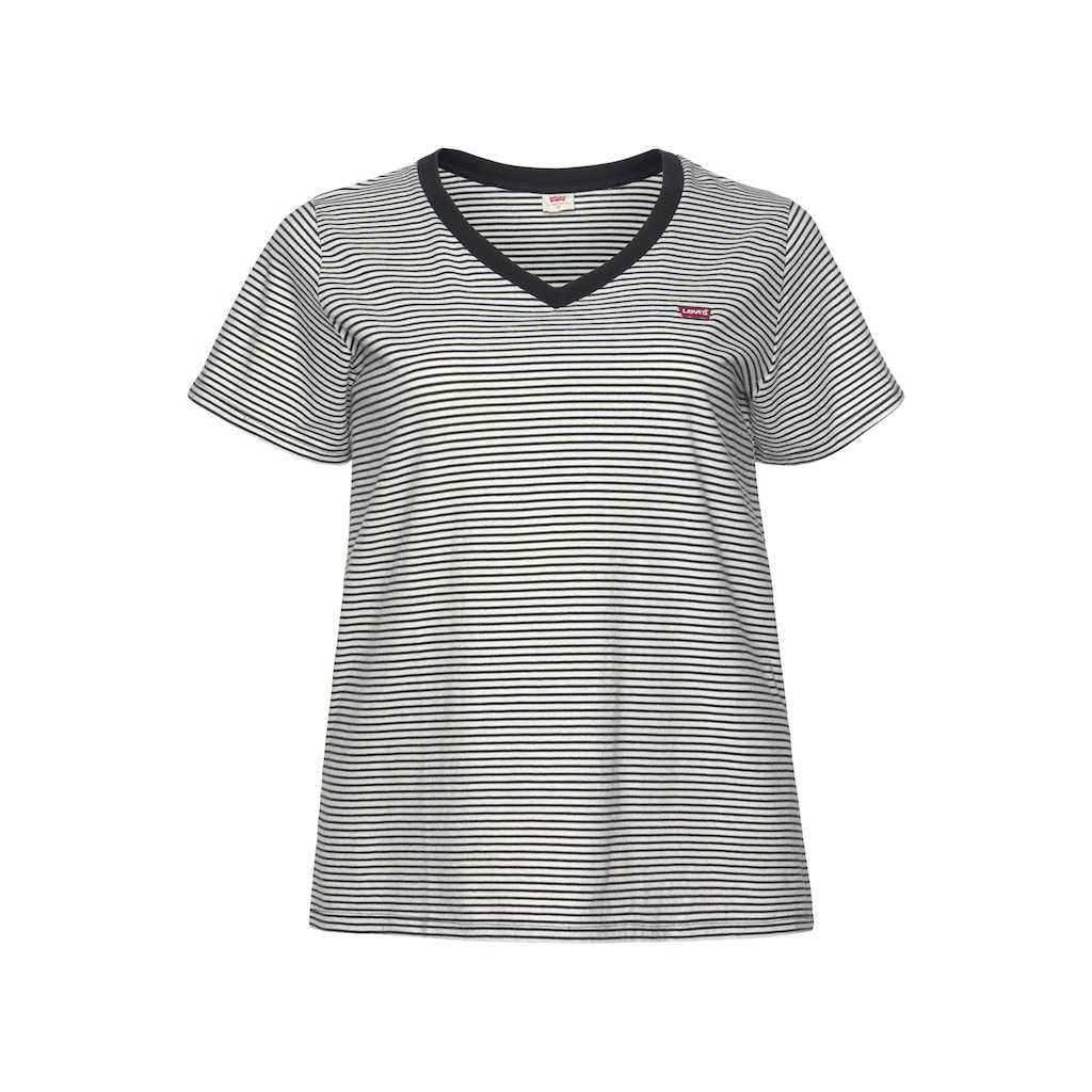 Levi's® Plus Kurzarmshirt »V NECK TEE«