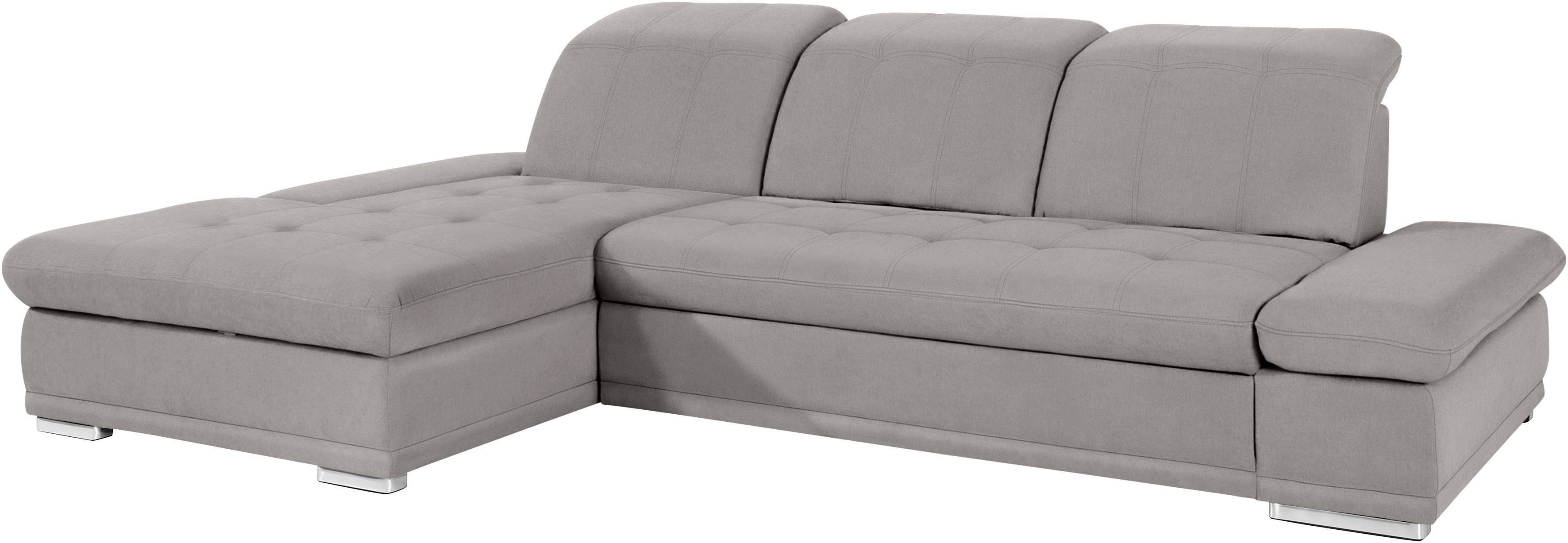 Thumbnail - COTTA Ecksofa "Holiday L-Form mit Sitztiefen-, Armteil- und Kopfteilverstellung", wahlweise mit Bettfunktion & Bettkaste...