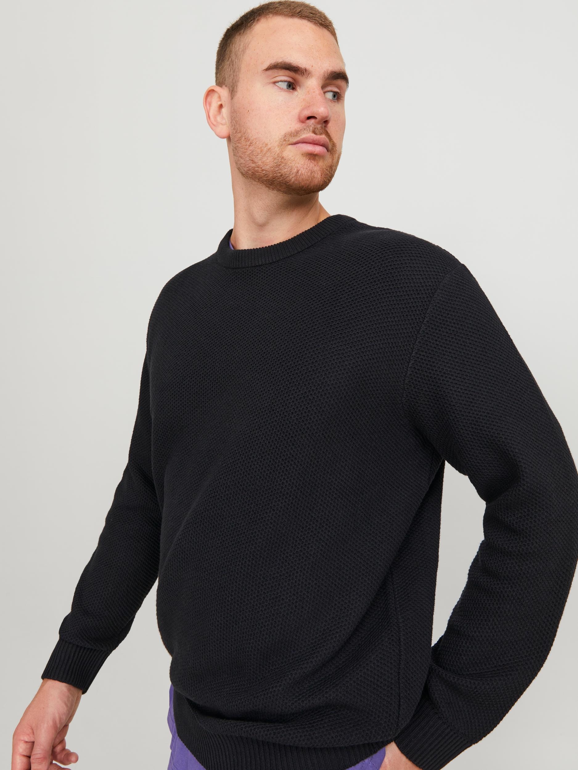 Jack & Jones PlusSize Rundhalspullover »JORBRODY KNIT CREW NECK BF PLS«