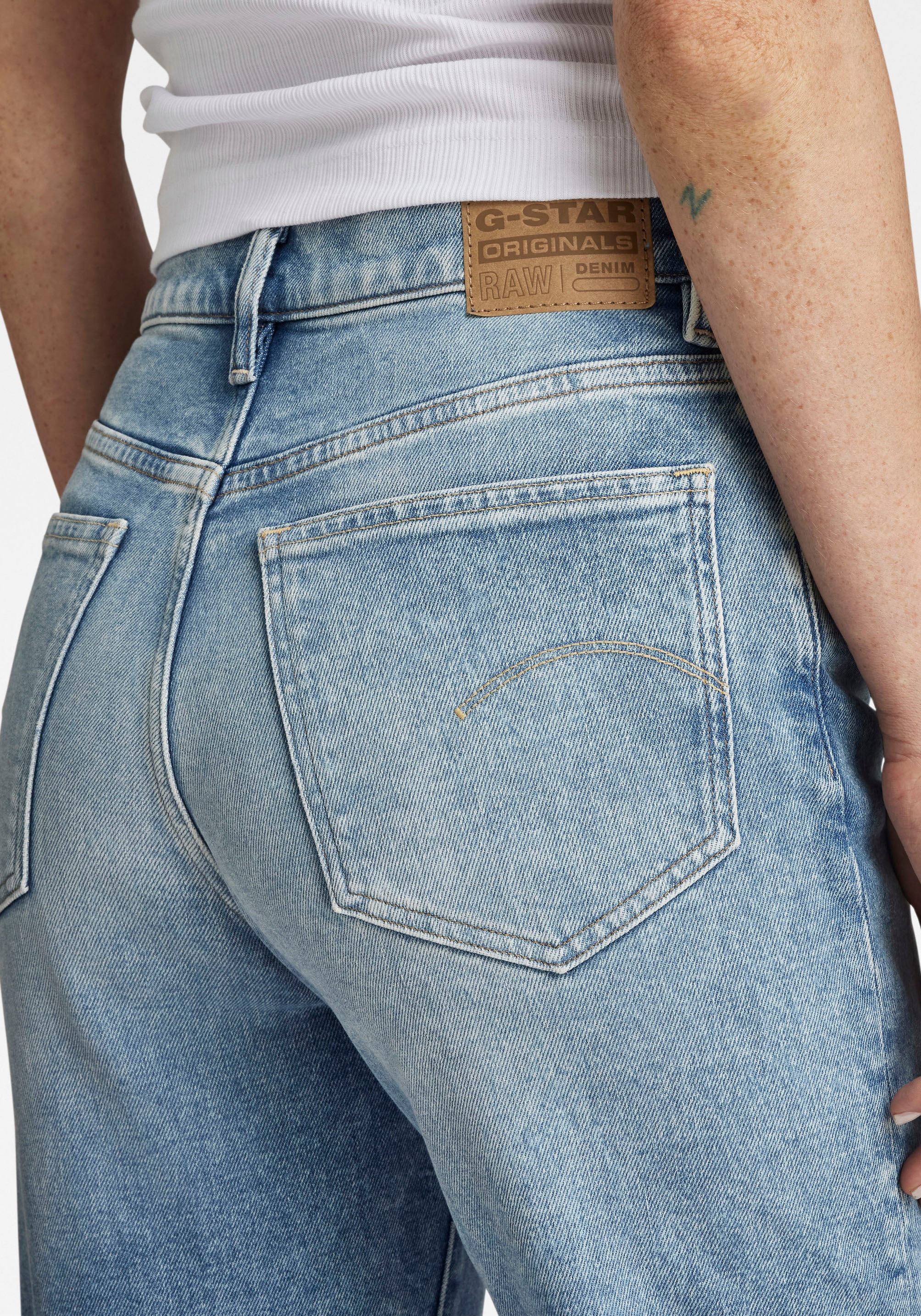 Thumbnail - G-STAR High-waist-Jeans "Viktoria High Straight"