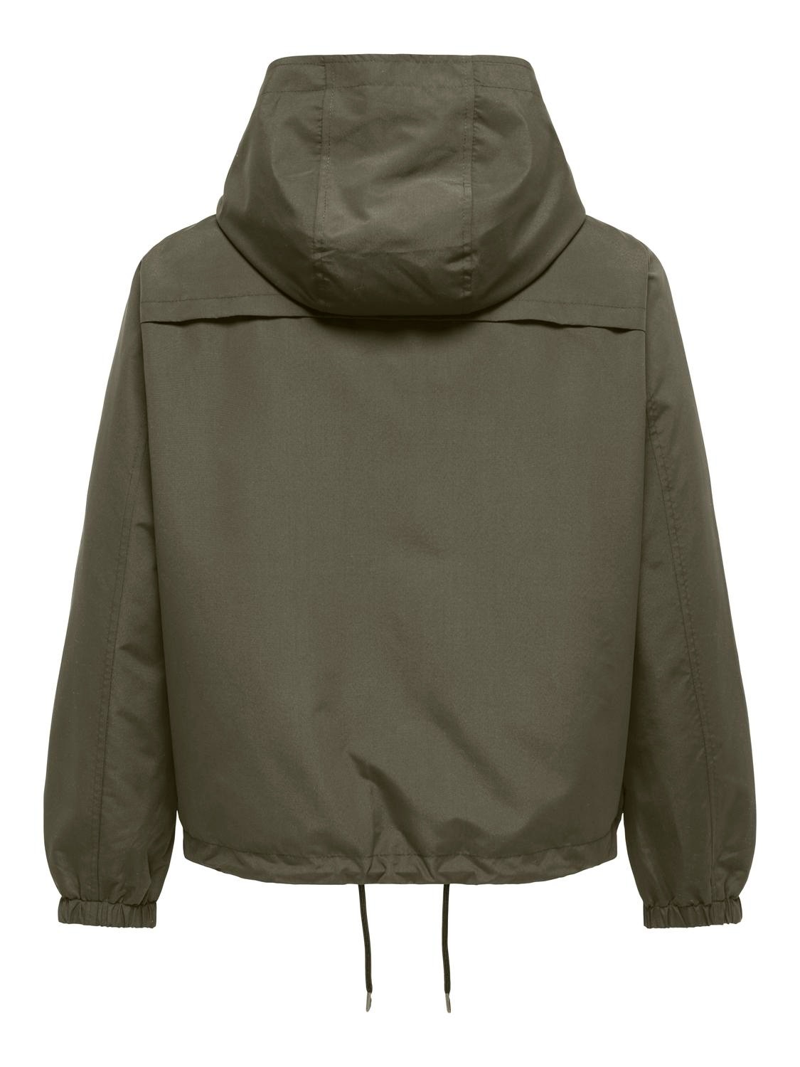 Thumbnail - ONLY Parka "ONLMONIC SPRING HOOD JACKET OTW ZL" mit Kapuze Materialmix, mit Kapuze