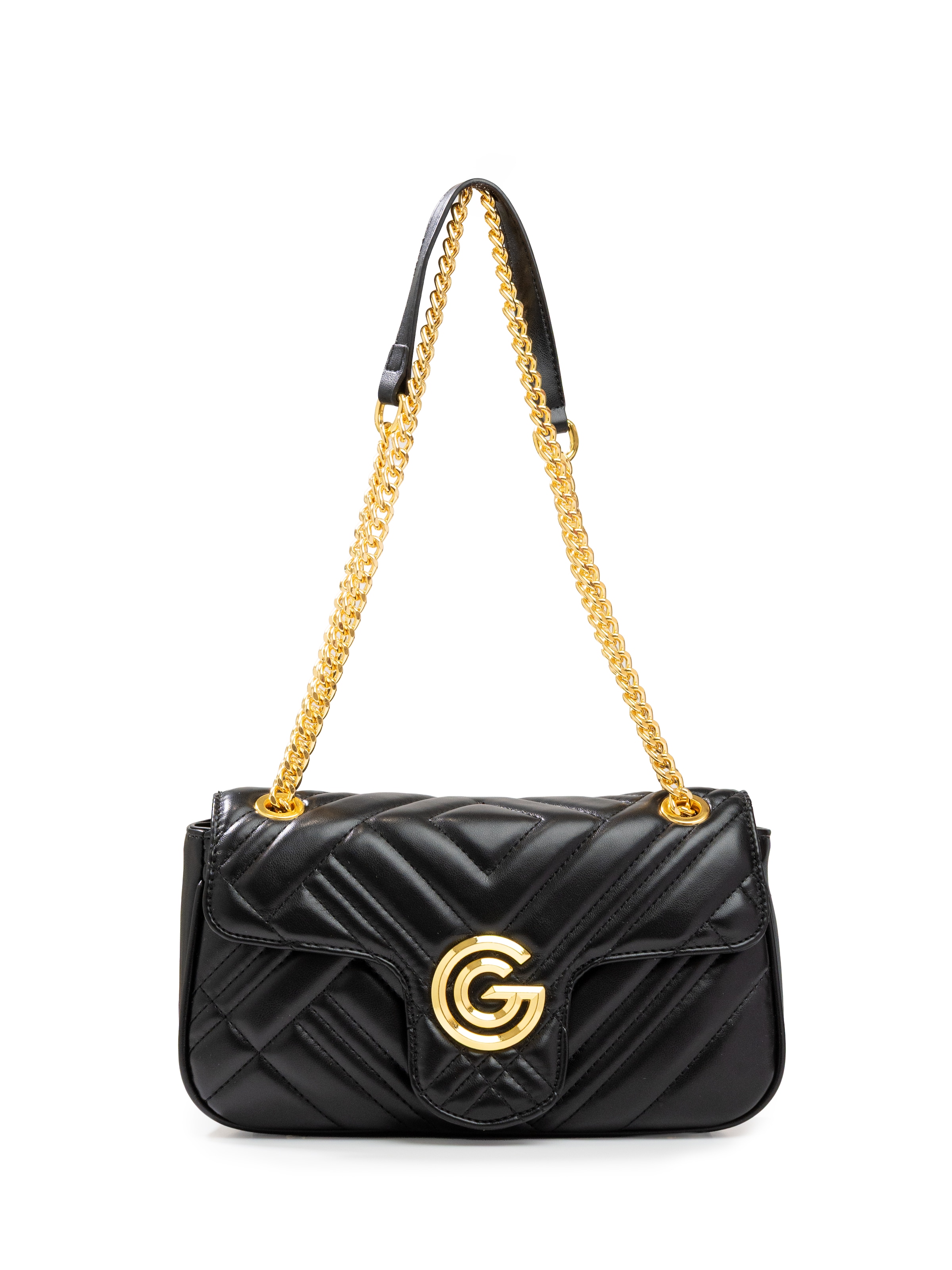 Gabriella GUCCI Umhängetasche »CINDY« Damen Umhängetasche, Handtasche, Tragetasche mit Logoverzierung