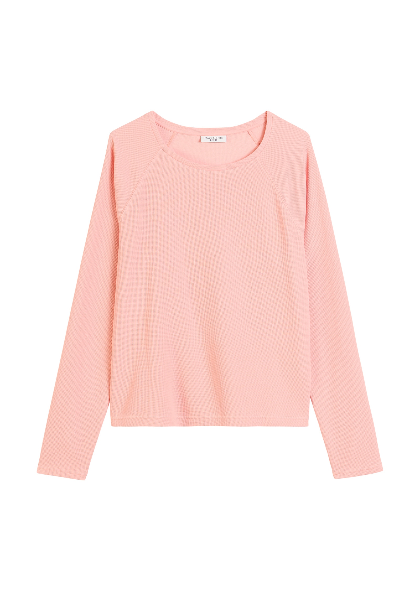 Marc O'Polo DENIM Langarmshirt »aus weichem Waffle-Jersey«