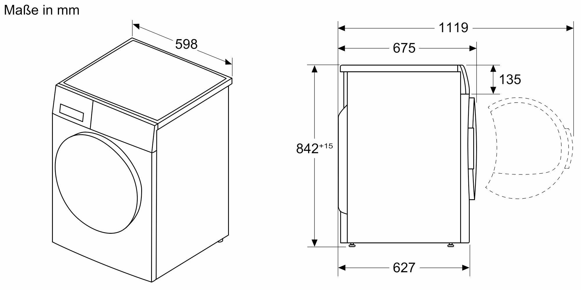 SIEMENS Wärmepumpentrockner »WR47B2C40« iQ700 Schnellster Trockner, Selbstreinigender Kondensator, autoDry