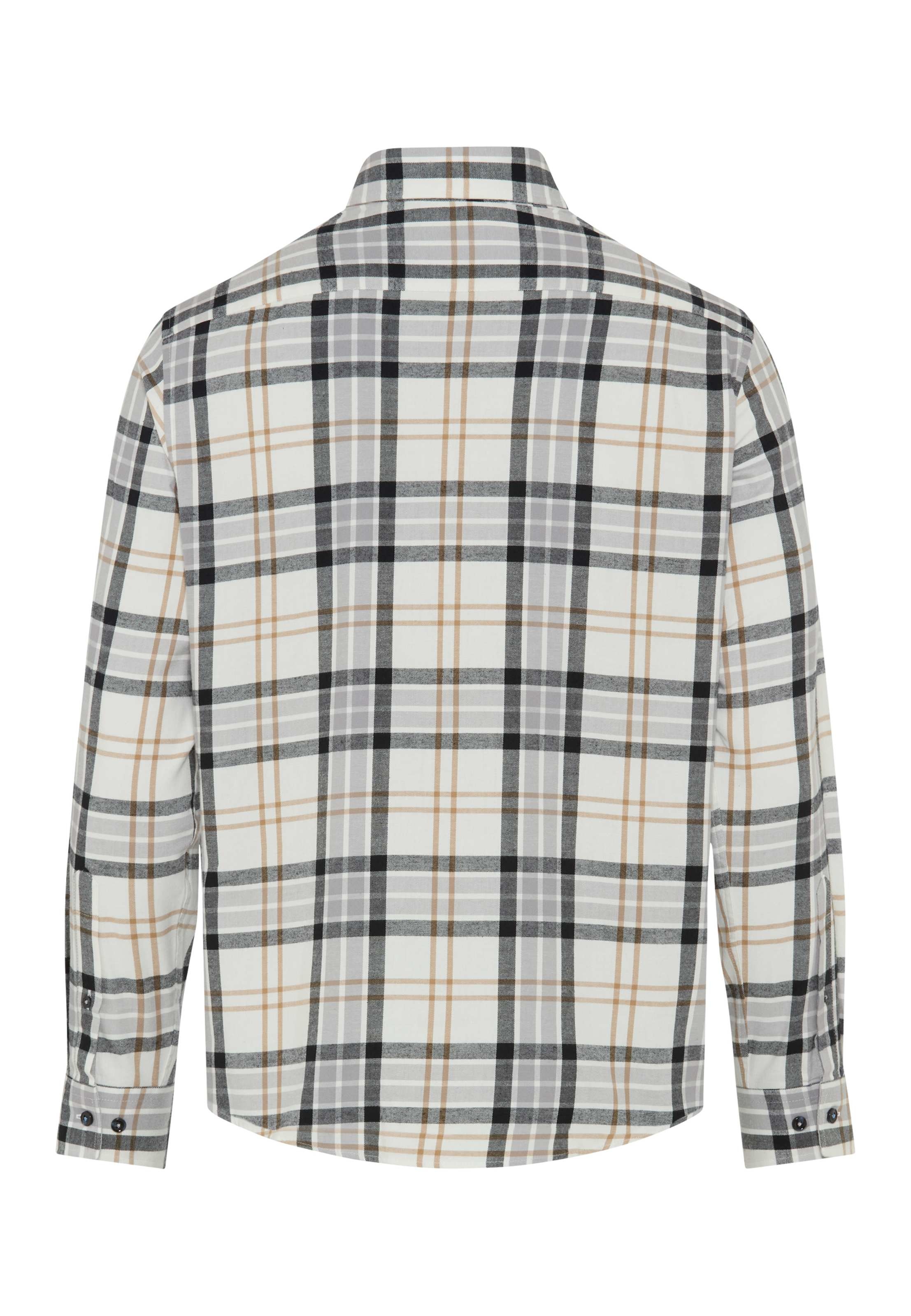 Brax Businesshemd »Style DANIEL« Karo: Flanellhemd aus reiner Baumwolle
