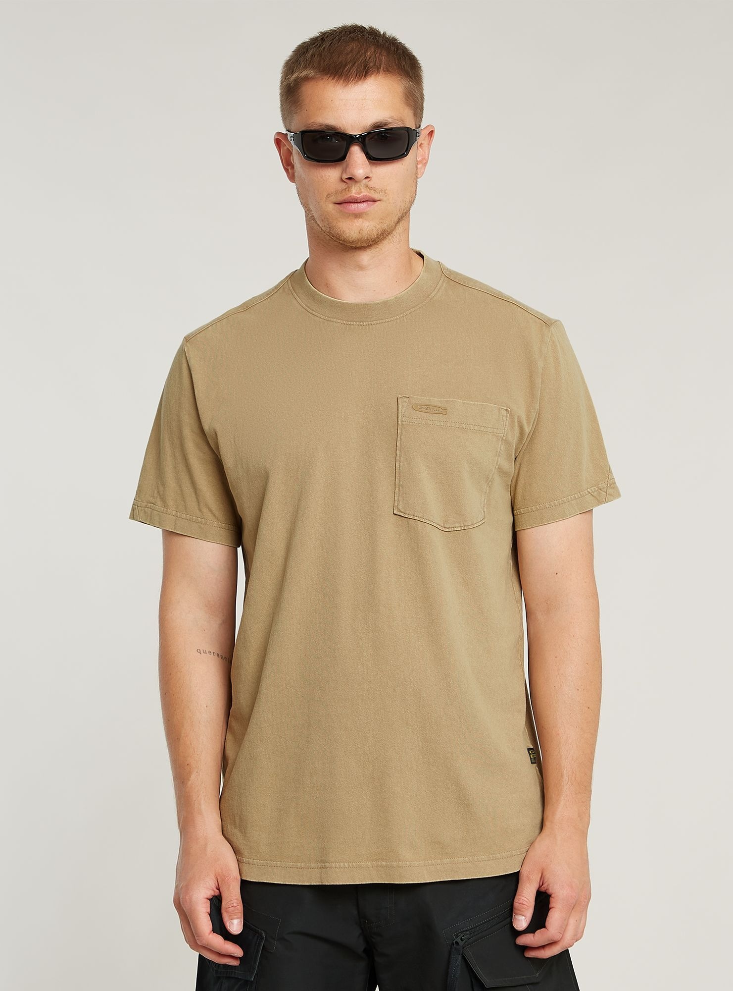 G-STAR T-Shirt "Washed Pocket T-Shirt" günstig online kaufen