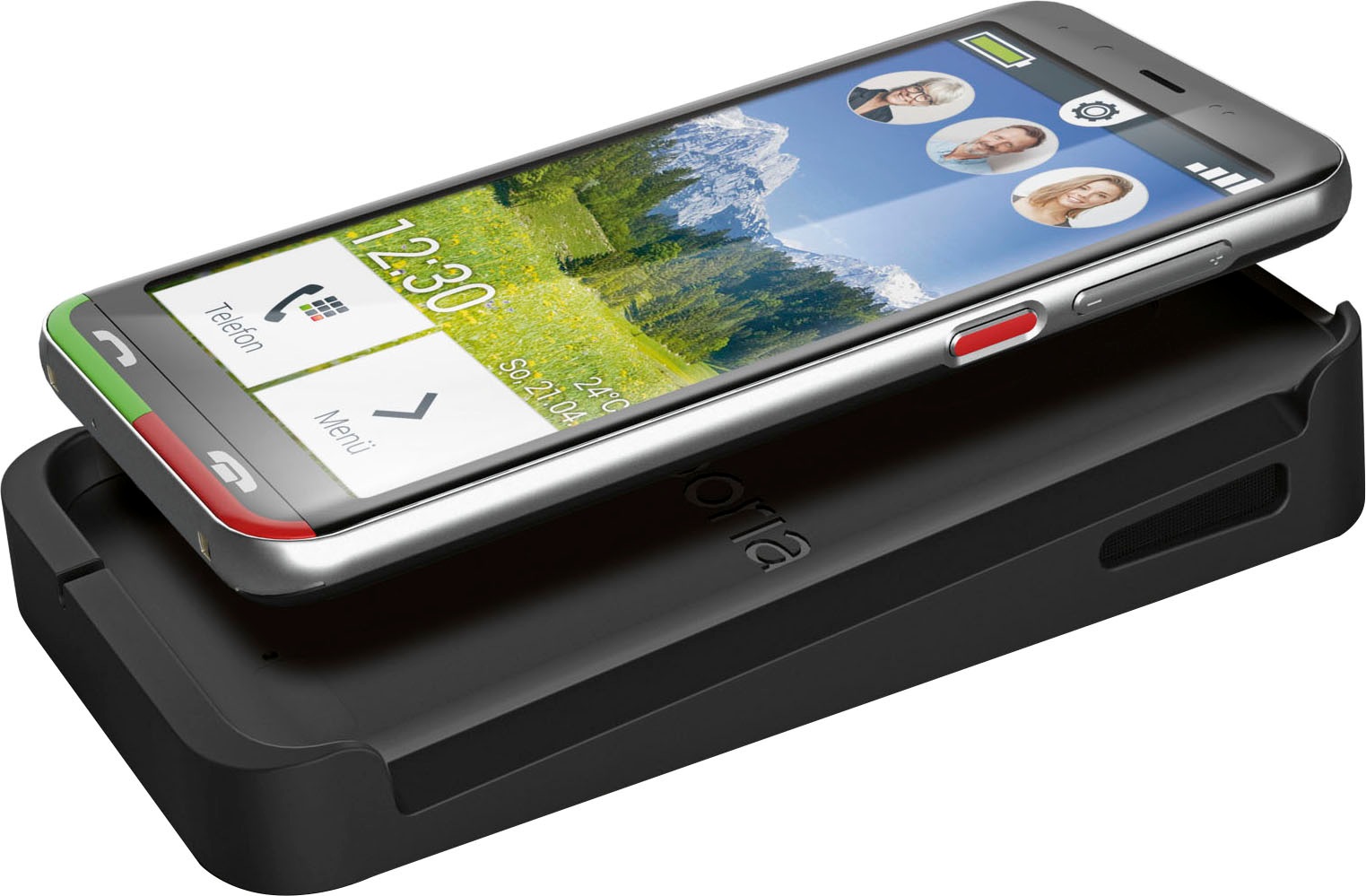 Emporia Smartphone »emporiaSuperEASY«, schwarz