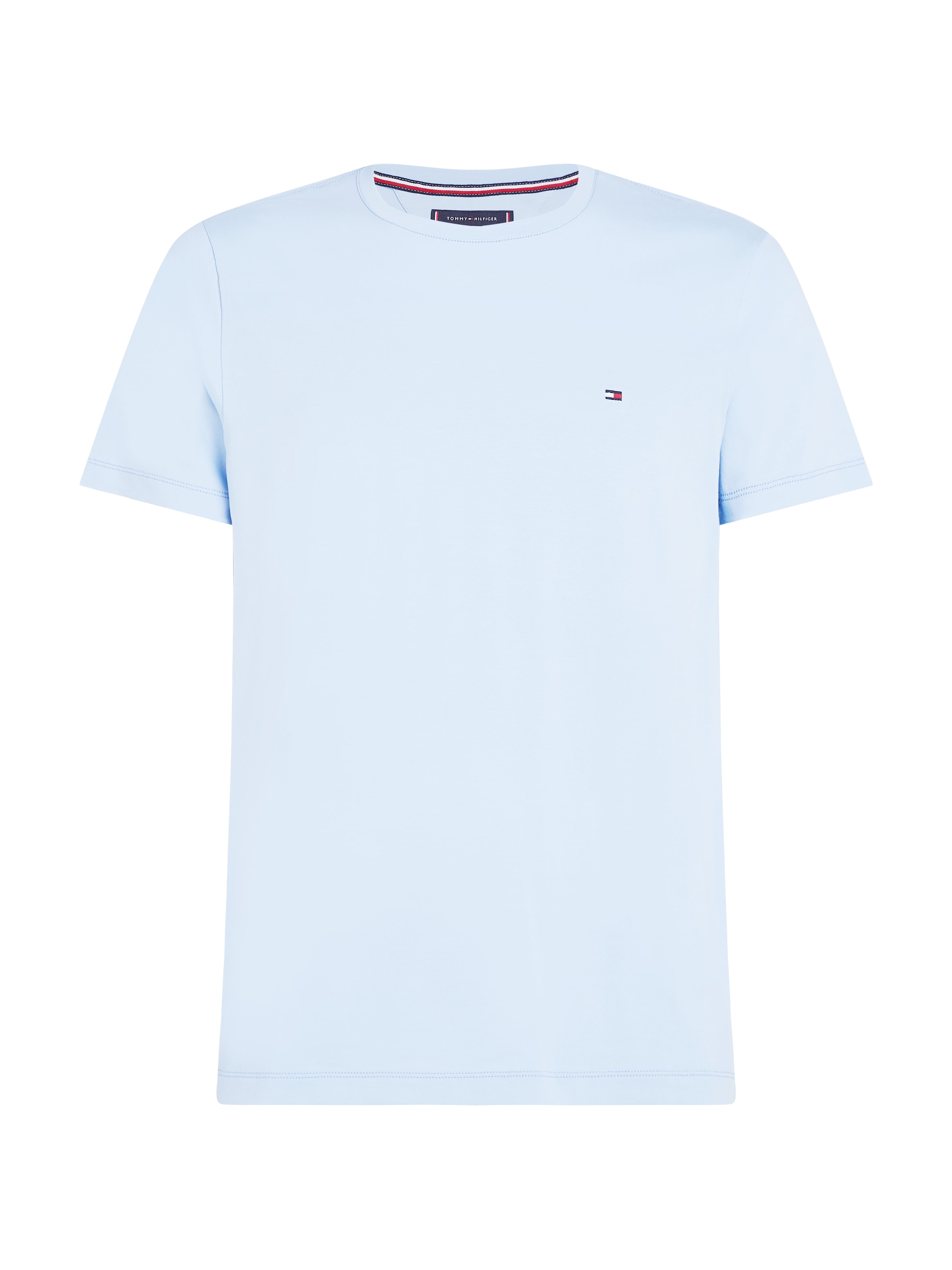 Tommy Hilfiger T-Shirt »STRETCH SLIM FIT TEE«, mit Rundhalsausschnitt