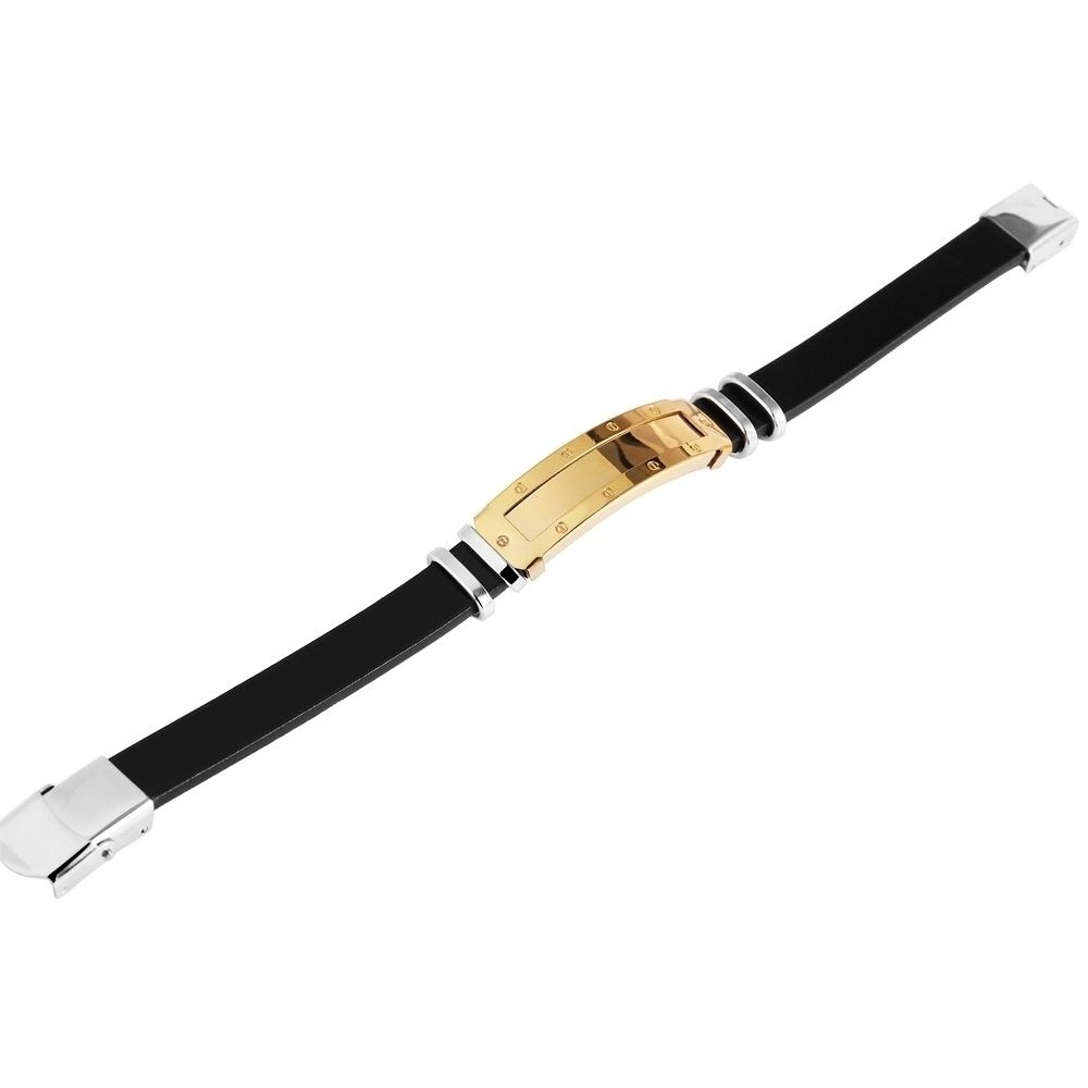 Armband ADELIA´S "Unisex Armband aus Leder 20 cm", schwarz, Armbänder, Damen, 20cm, Leder, Armband, Perfekt als Geschenk zum Jubiläum
