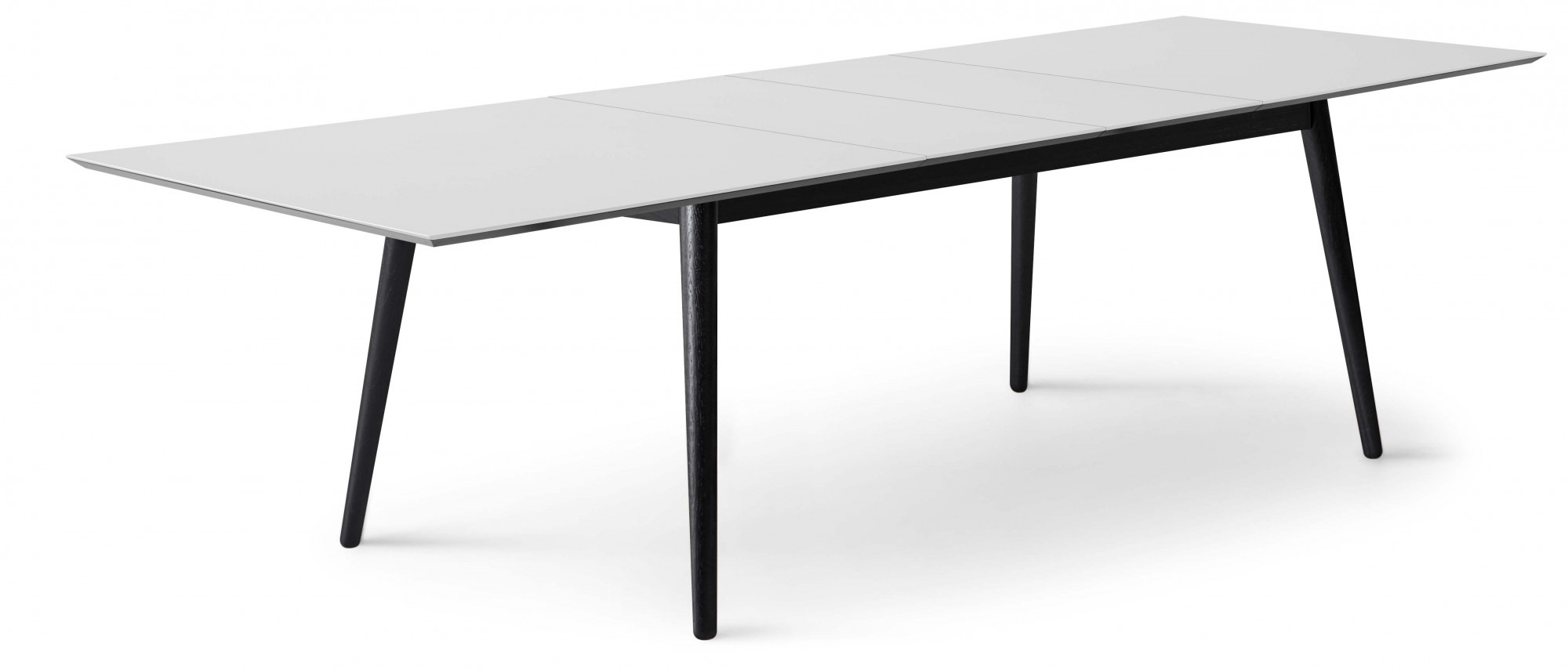 Hammel Furniture Esstisch »Meza by Hammel«, (1 St.), rechteckige Tischplatte MDF, Massivholzgestell, mit 2 Einlegeplatten