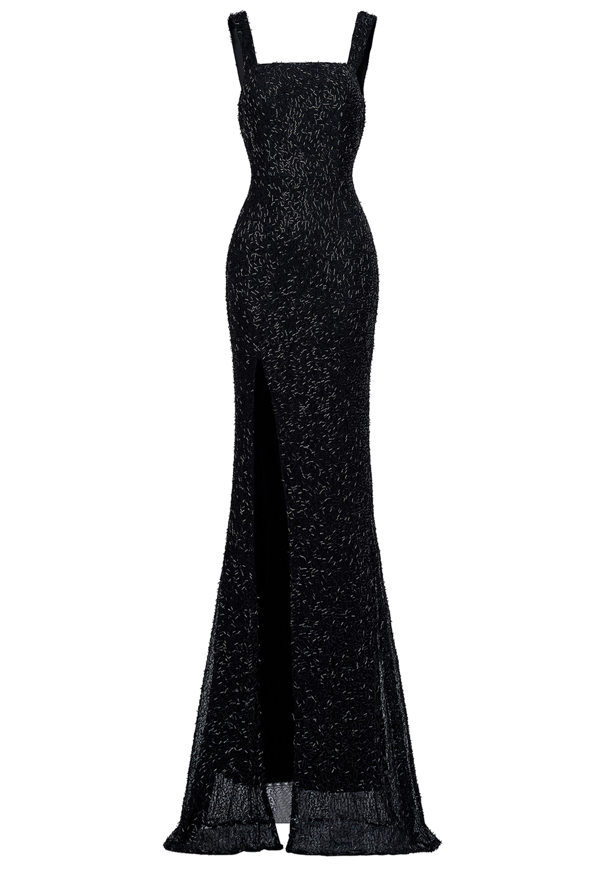 Moda Minx Jerseykleid »Freya Long Slit Dress«, mit wunderschönem Rückenausschnitt