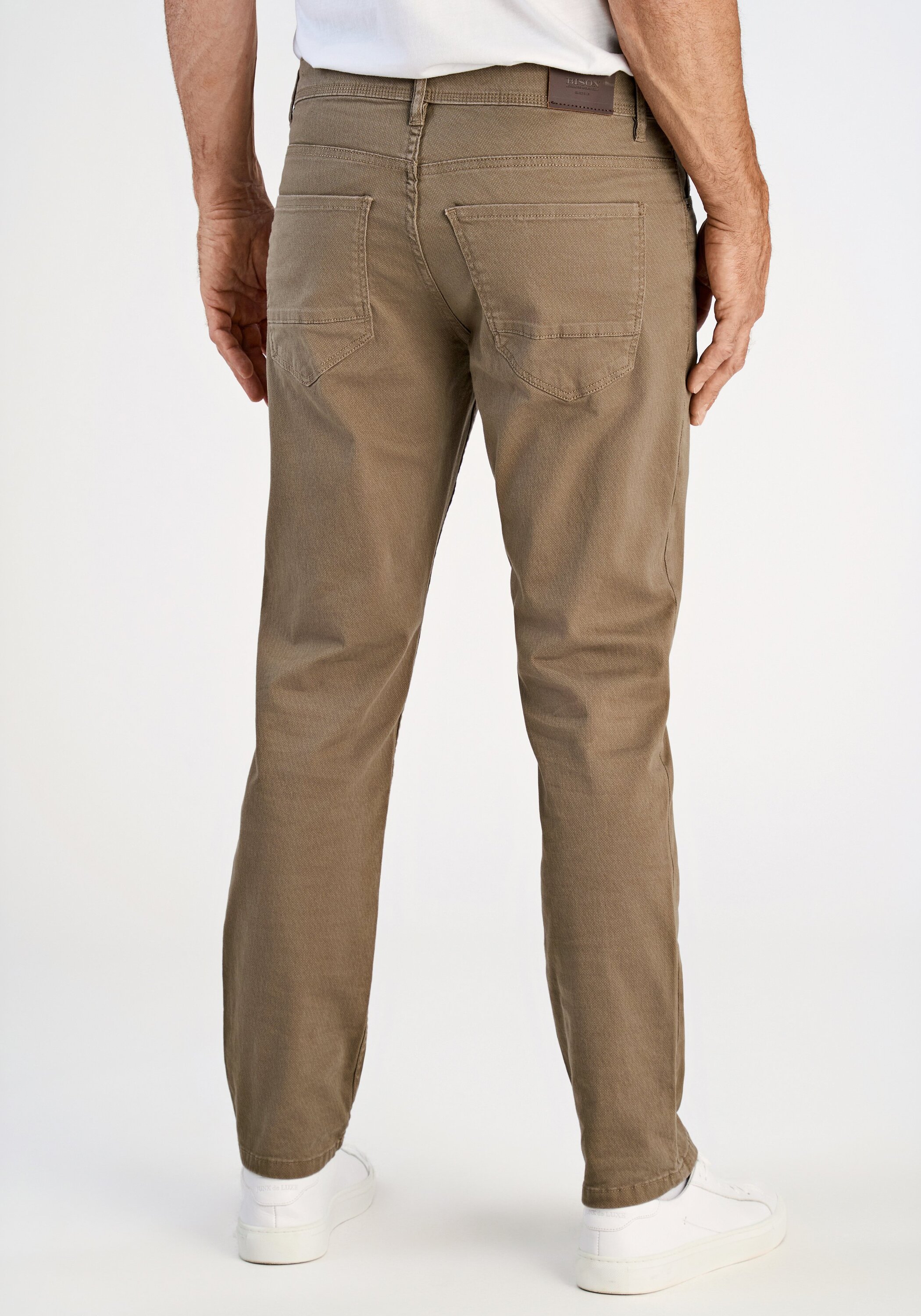 BISON 5-Pocket-Hose "5-Pocket Hose Regular Fit"
