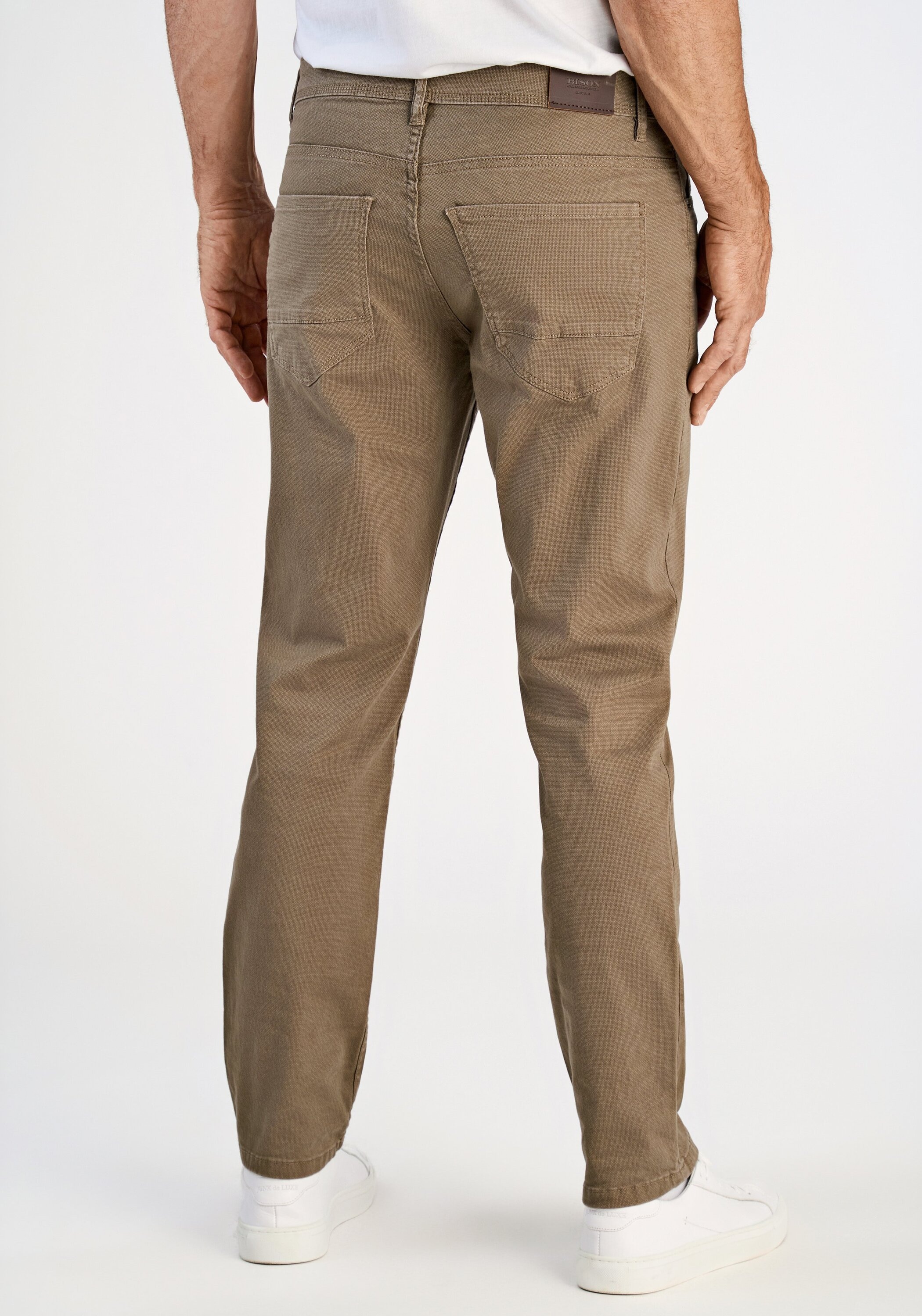 BISON 5-Pocket-Hose "5-Pocket Hosen Regular Fit" günstig online kaufen