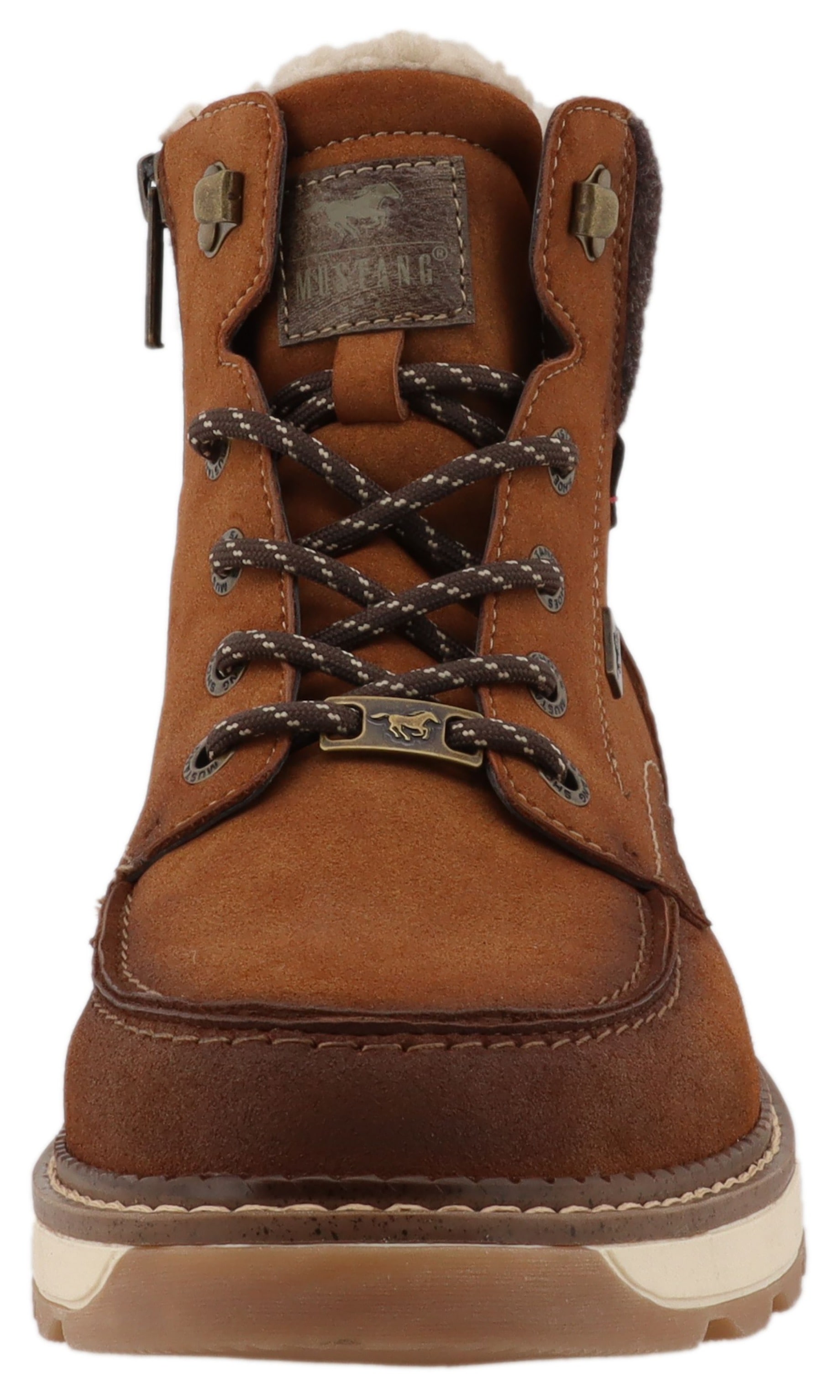 Mustang Shoes Winterstiefelette »Elio«  Schnürstiefelette, Winterstiefelette mit Warmfutter