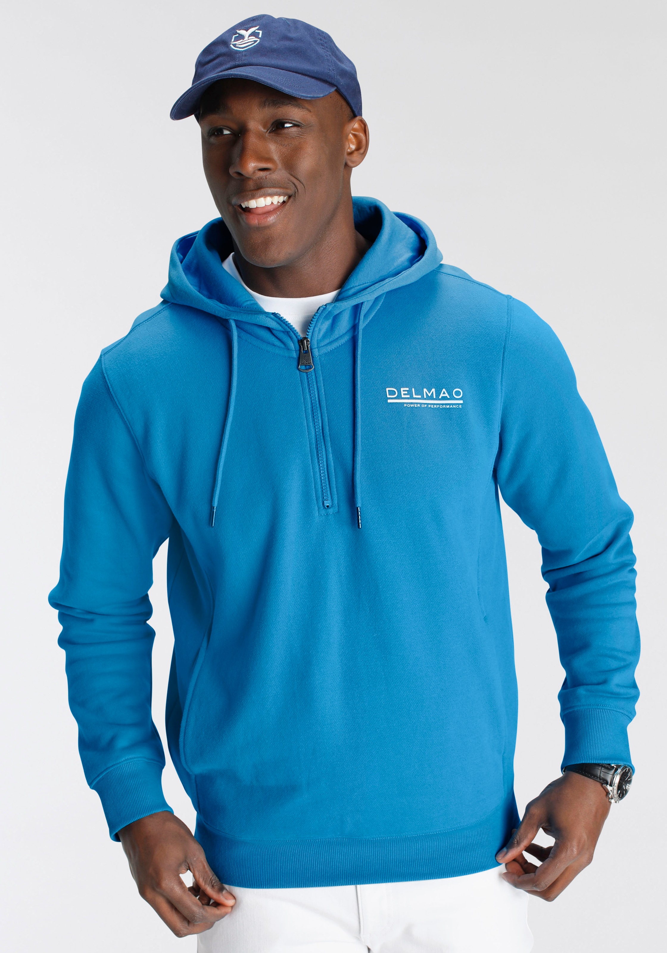 DELMAO Kapuzensweatshirt, mit Reissverschluss - NEUE MARKE! kaufen