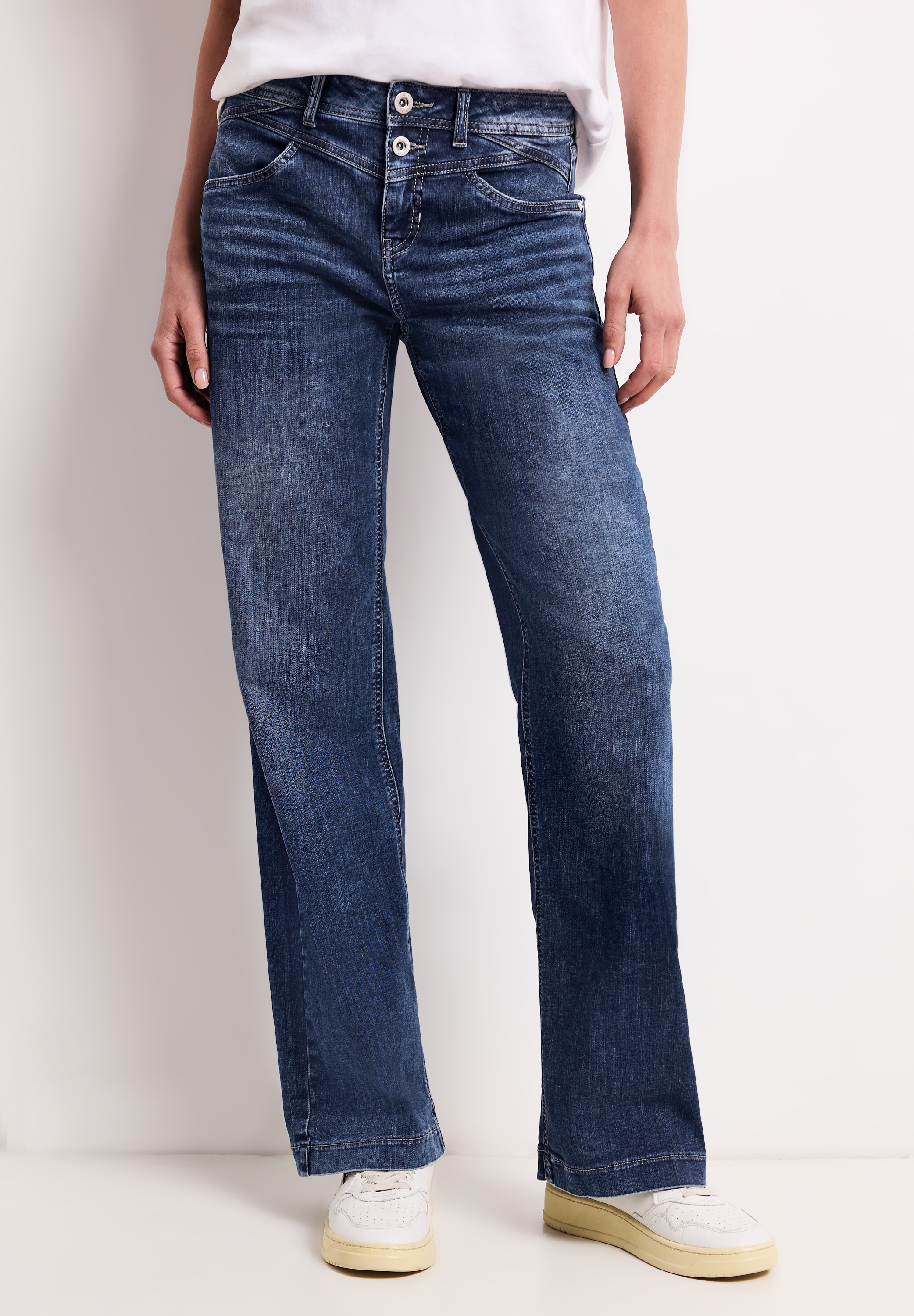 STREET ONE STUDIO Loose-fit-Jeans im Loose Fit