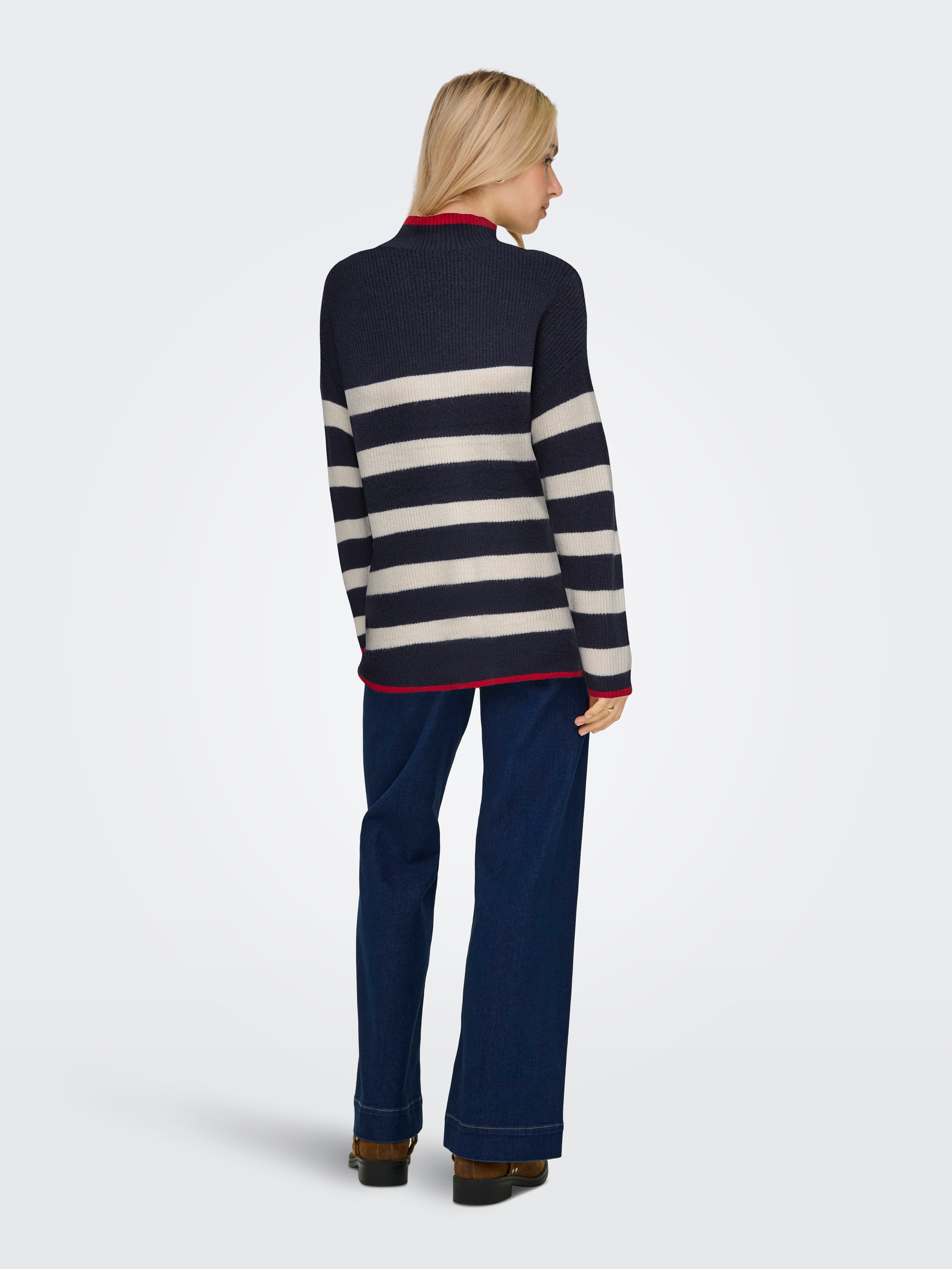 ONLY Strickpullover "ONLKATIA LS RIB HIGHNECK CC KNT" günstig online kaufen