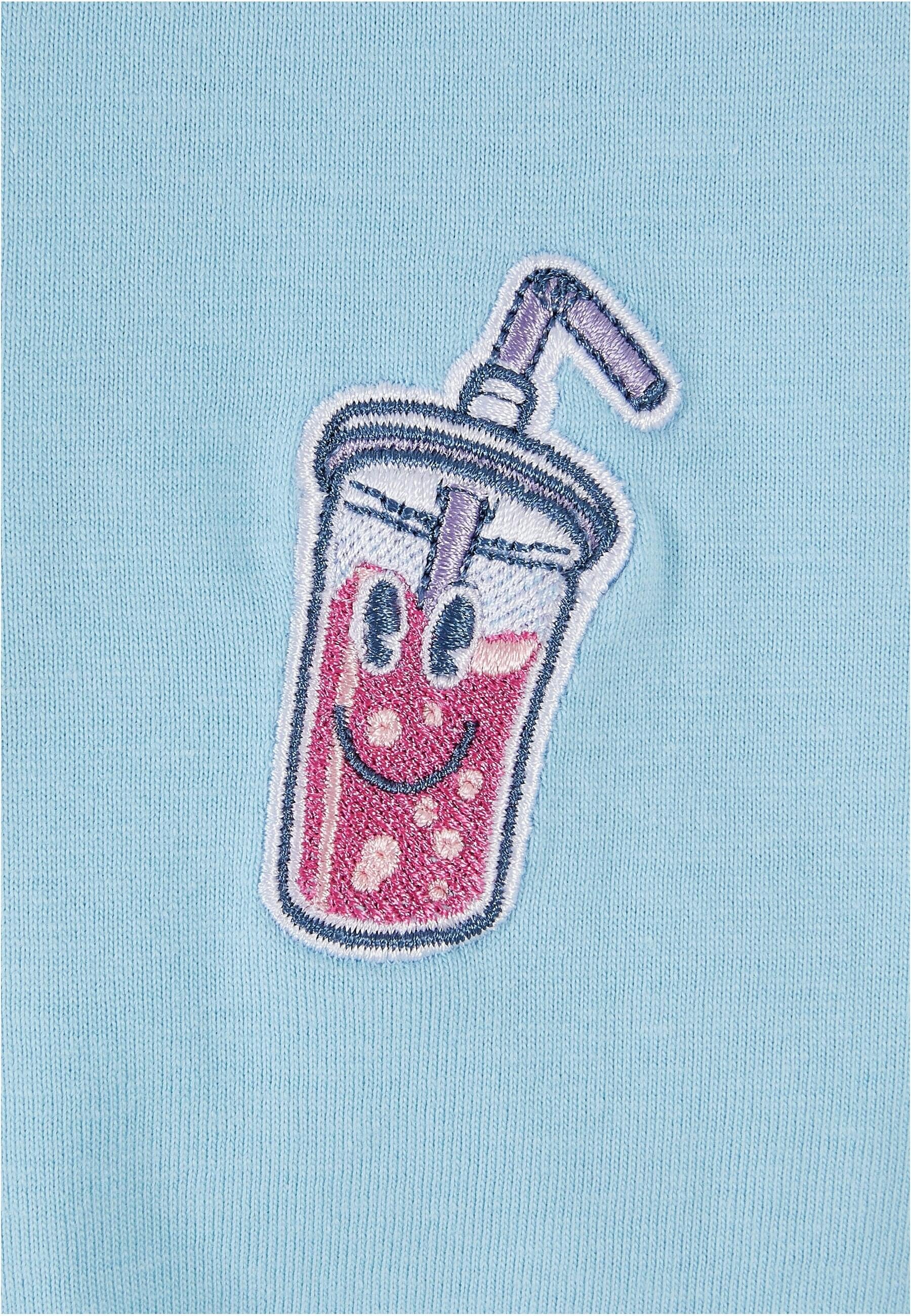 MisterTee T-Shirt »MisterTee Herren Good Vibes Drink Tee EMB«, (1 tlg.)