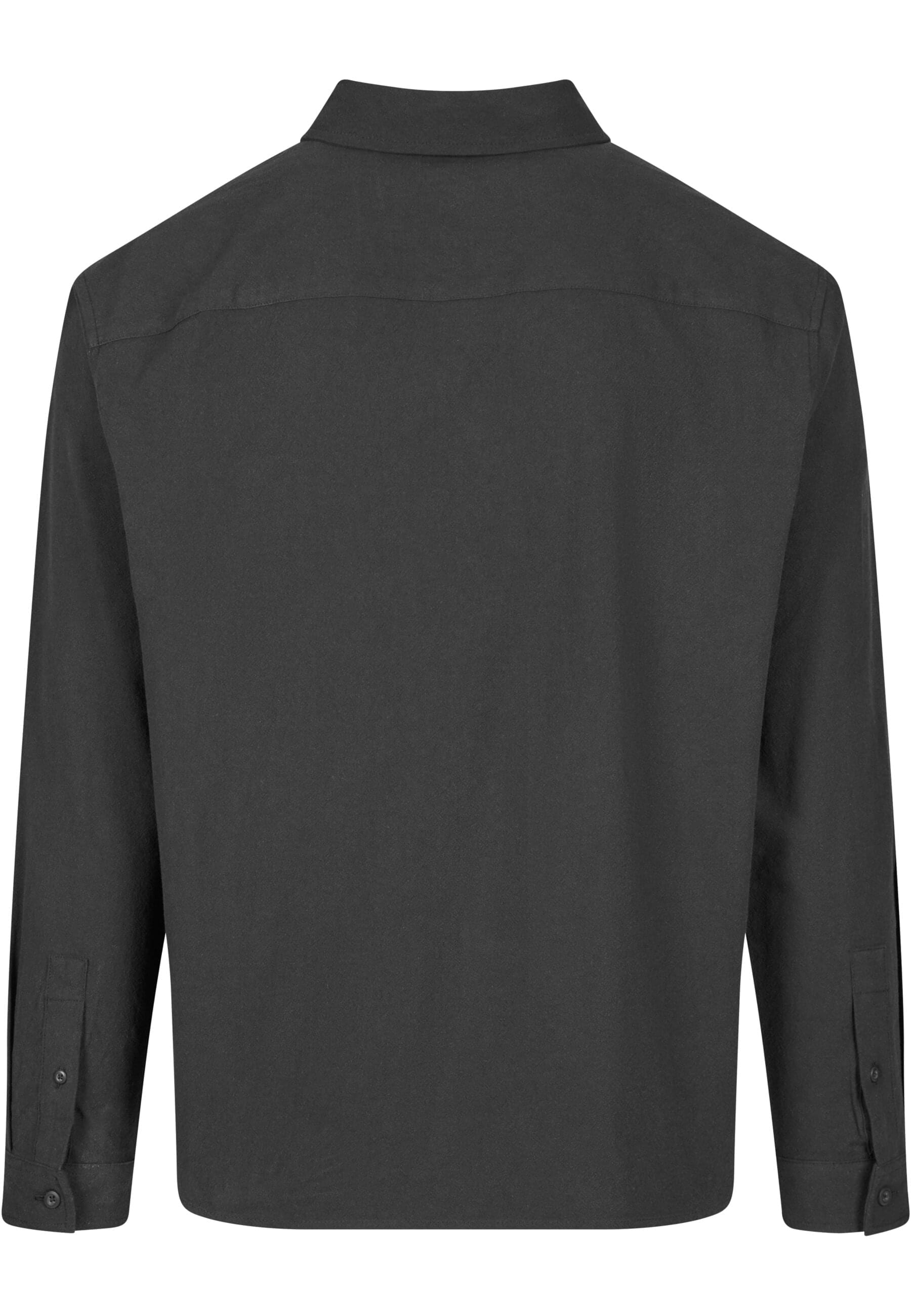 URBAN CLASSICS Langarmhemd »Urban Classics Herren Basic Crepe Shirt«, (1 tlg.)