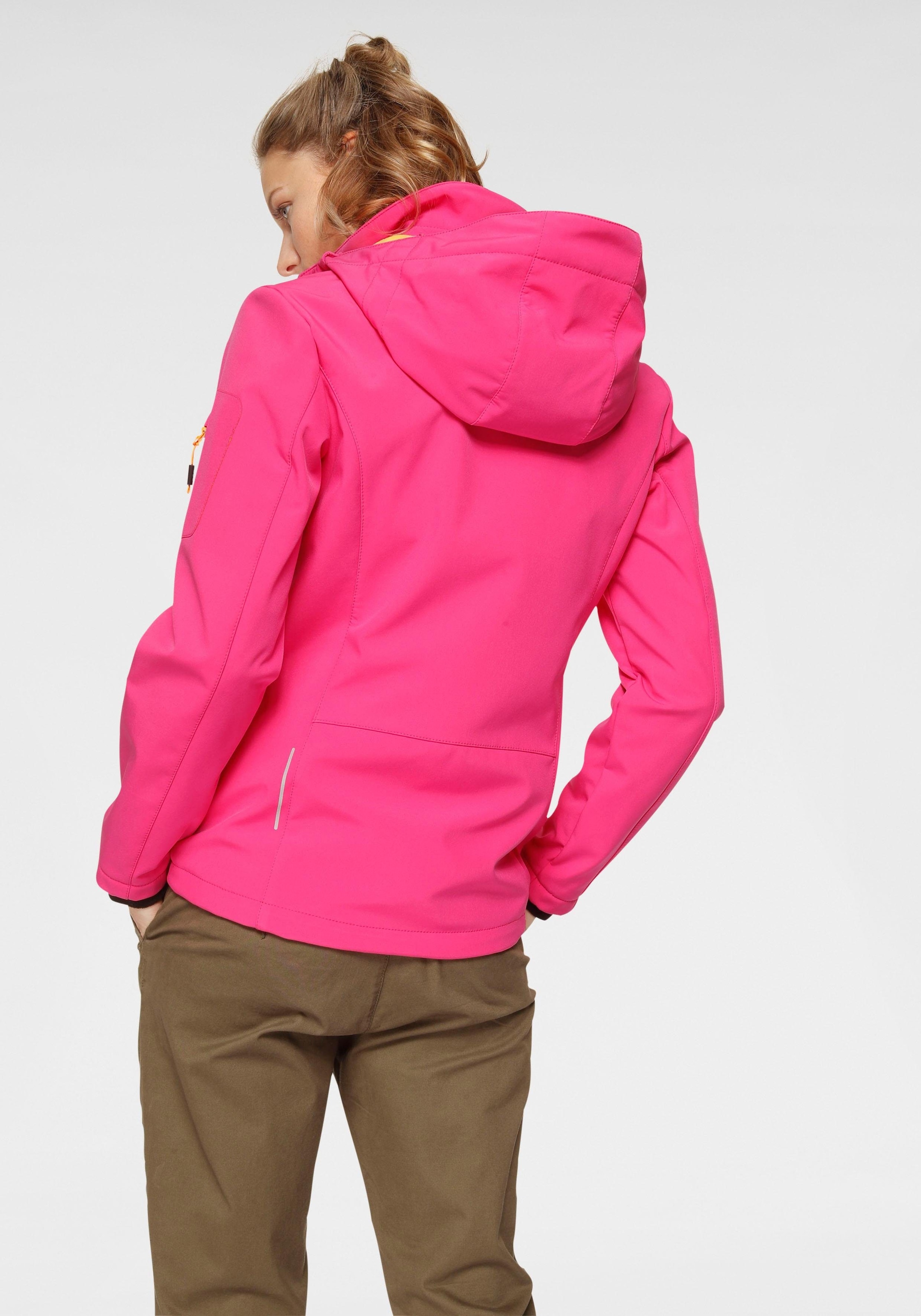 CMP Softshelljacke, mit Kapuze