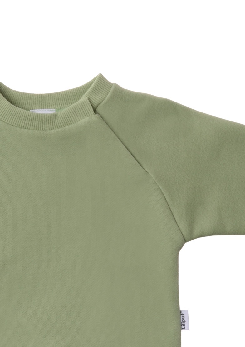 Sweatshirt bestellen ▷ »mint«, elastischen mit | BAUR Rippbündchen Liliput