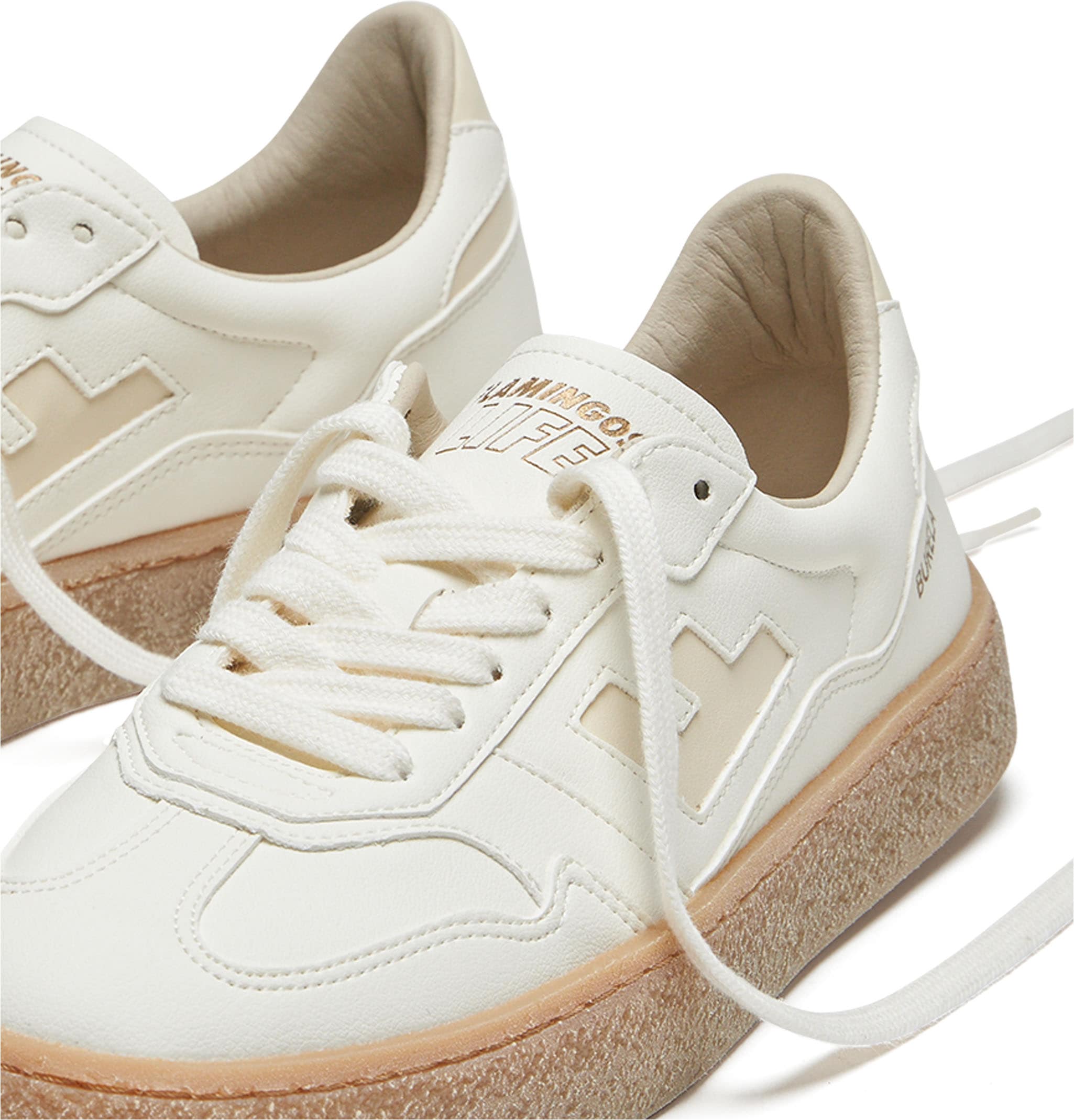 Flamingos Life Sneaker »BURELA BOLD«, veganer Sneaker, Obermaterial aus 70% Maisresten