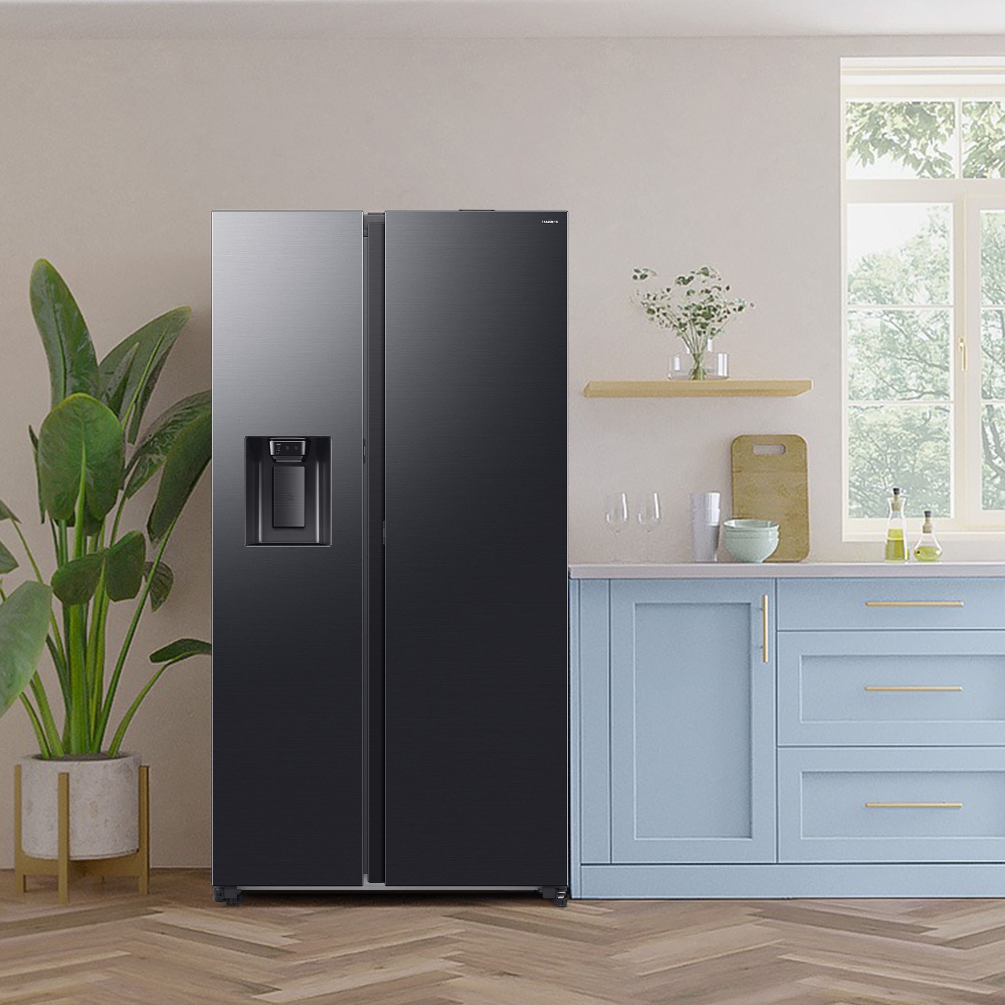 Samsung Side-by-Side RS80F »RS80F64KEF« 178 cm hoch 91,2 cm breit