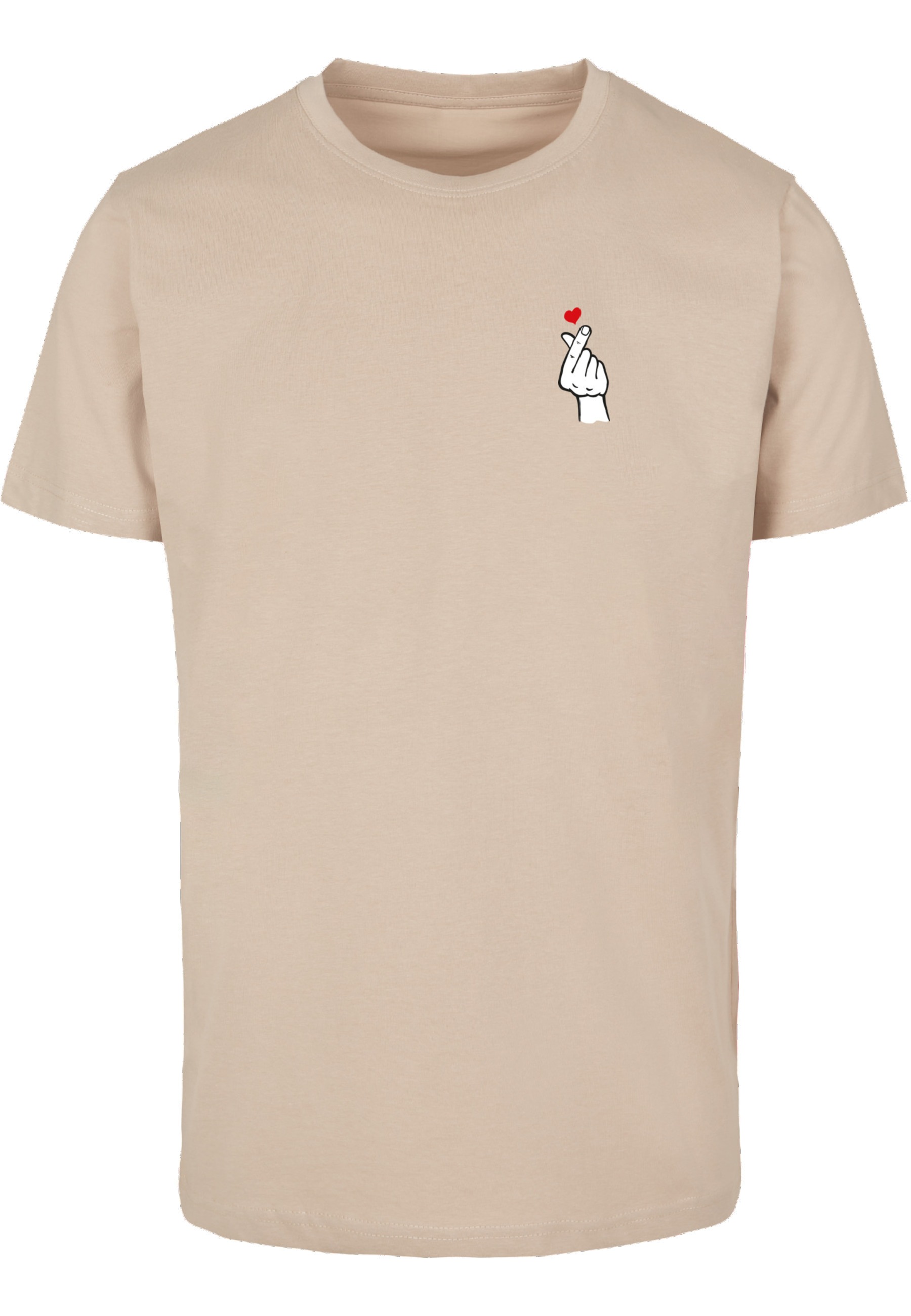 MisterTee T-Shirt "MisterTee Herren Love Sign Tee 2.0" 1 Stk.