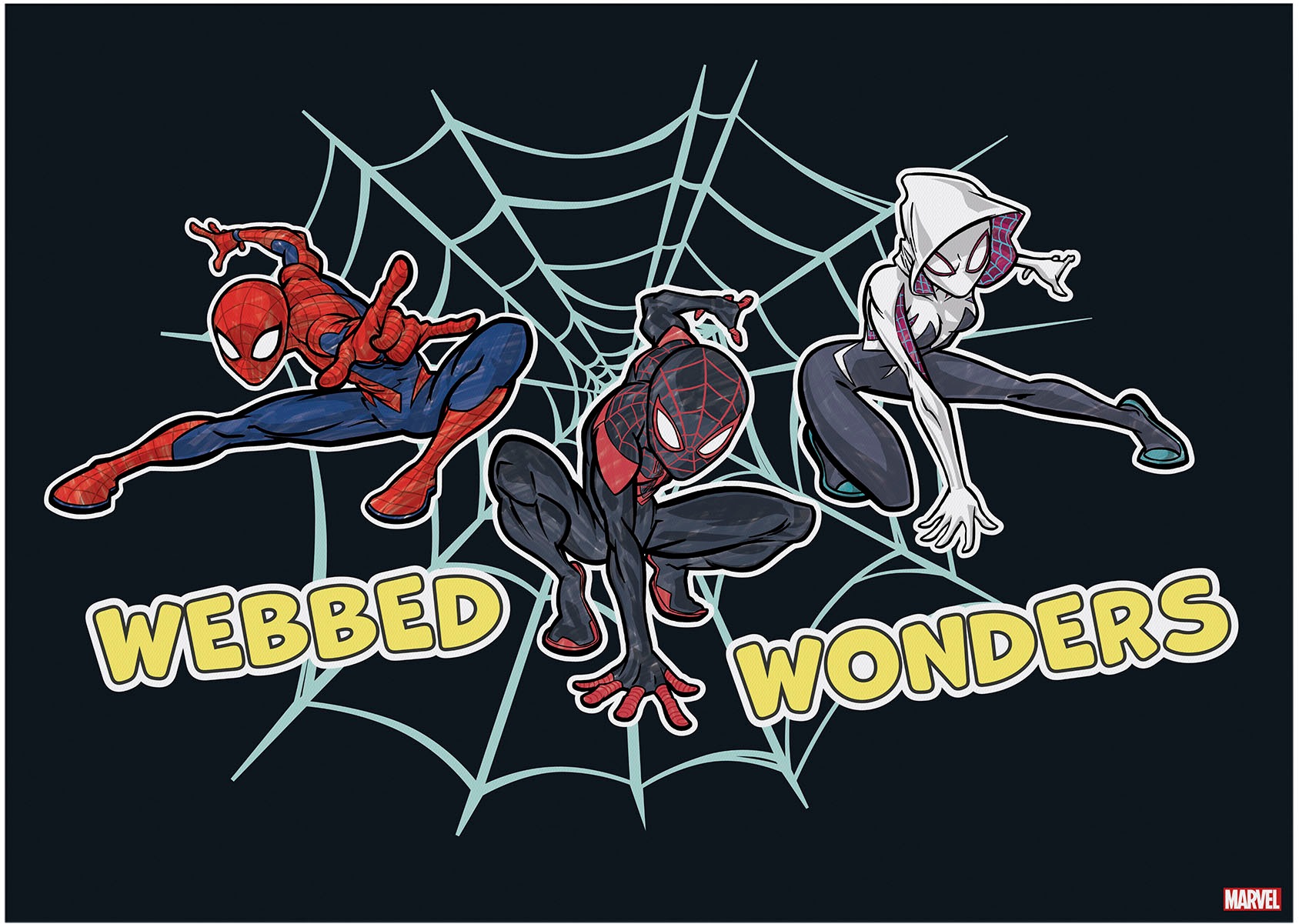 MARVEL Leinwandbild "Marvel Webbed Wonders", (1 St.) günstig online kaufen