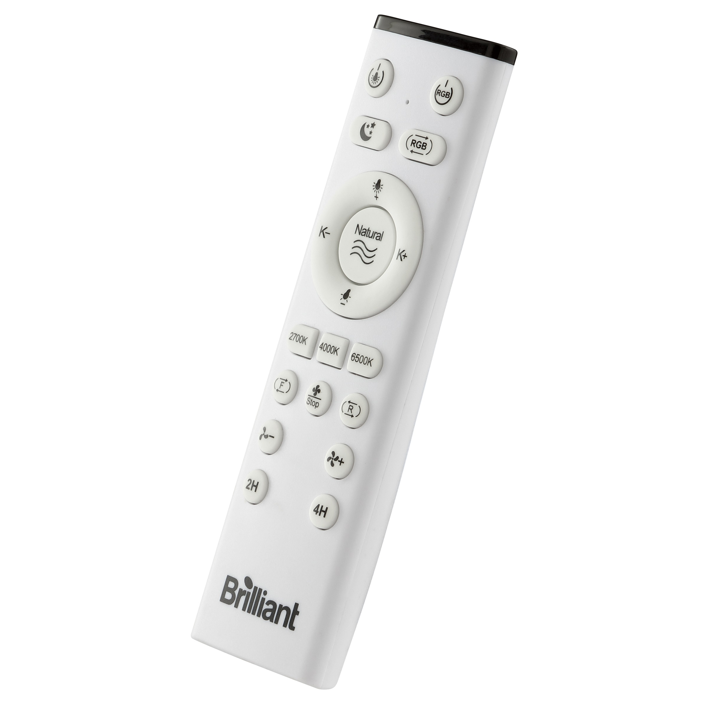 Brilliant LED Deckenleuchte »Fanora« LED-Modul 1 Stk. warmweiß - kaltweiß LED Ventilator Leuchte, 46 cm, 4300 lm, 2700-6500K, dimmbar, RGB