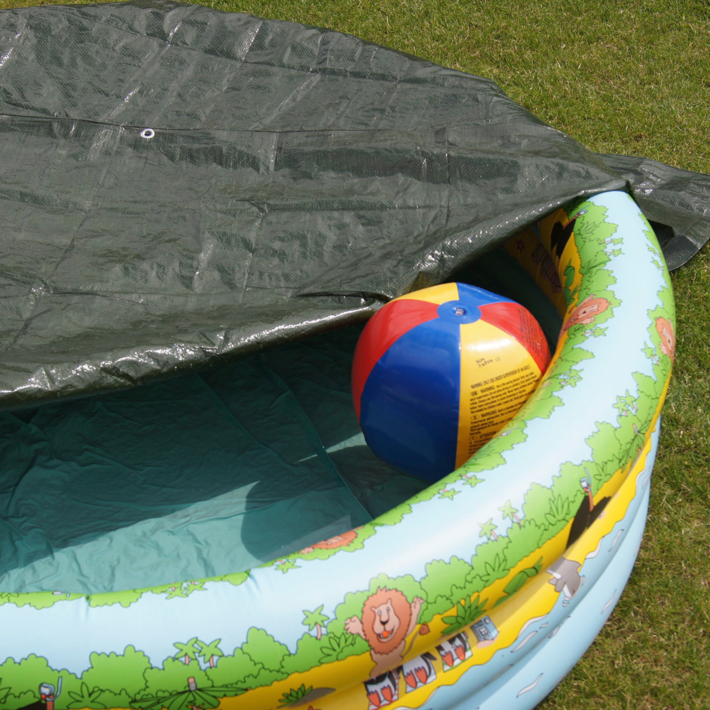 meister Schutzplane »Abdeckplane«, 10 x 12 m - 100 g/m², beidseitig beschichtet und wasserabweisend