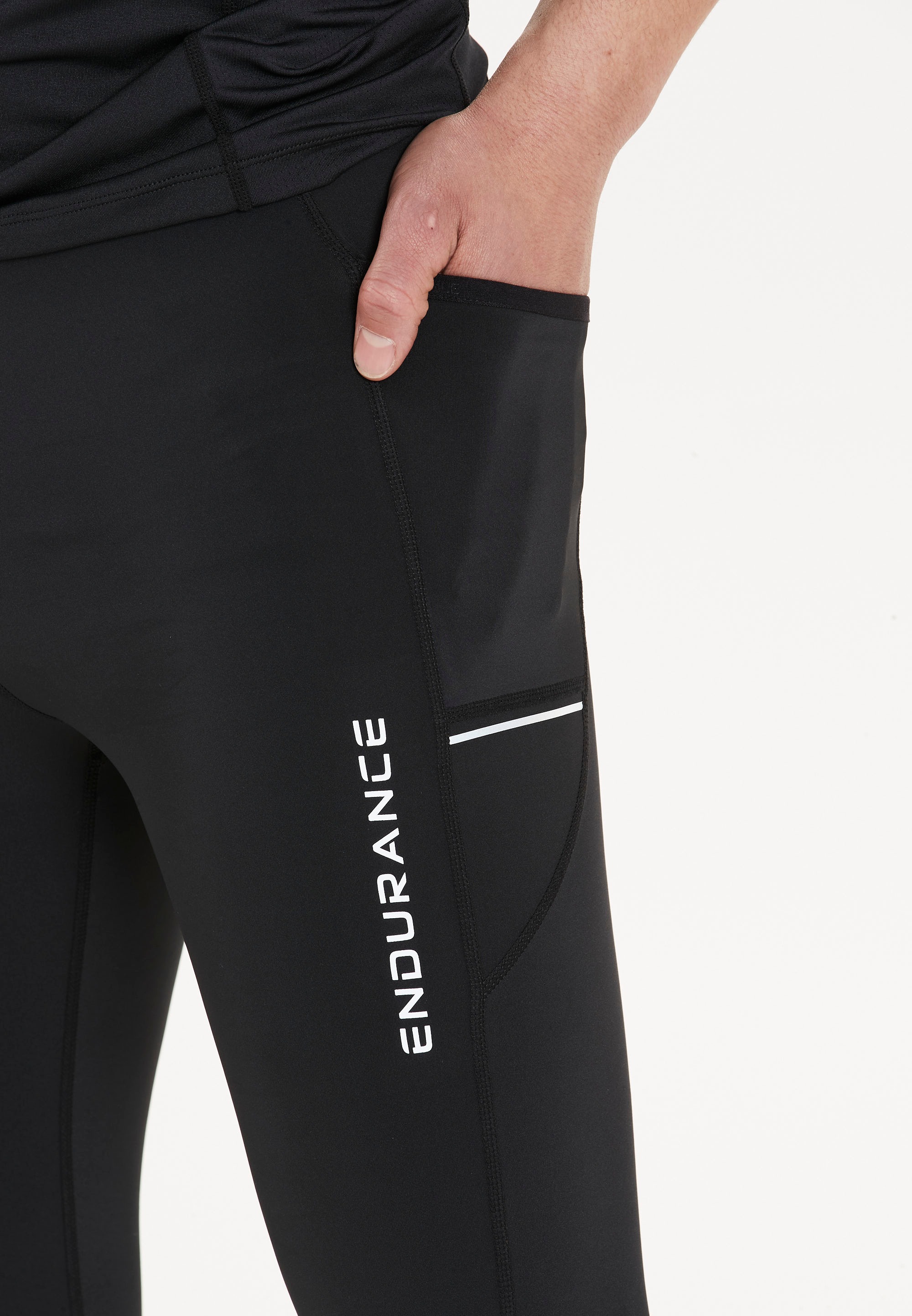 ENDURANCE Trainingstights »Energy M Long«, aus nachhaltigem Recycling-Polyester