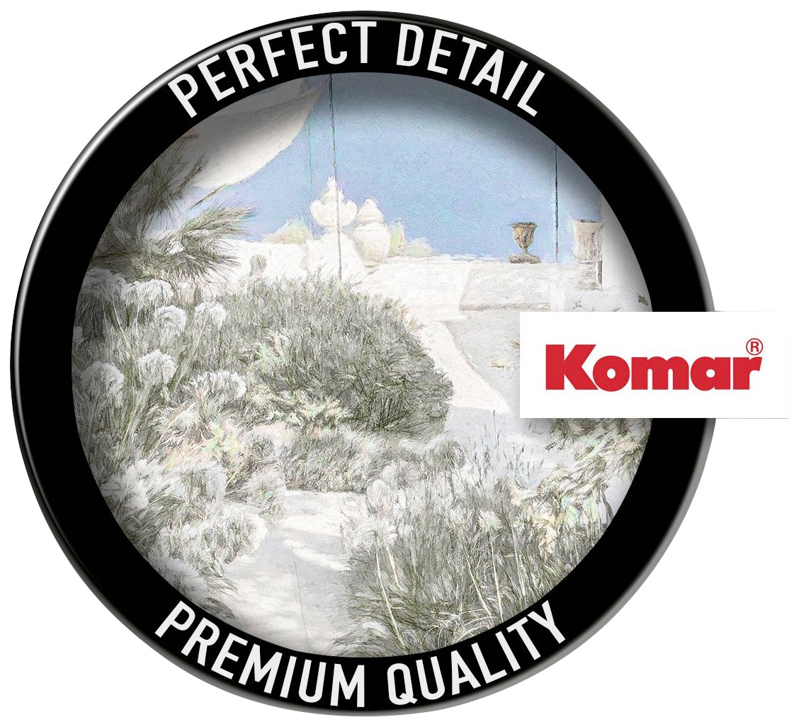 Thumbnail - Komar Vliestapete "Digitaldruck Vlies - Côte d’Azur - Größe 200 x 250 cm" bedruckt glatt Wohnzimmer, Schlafzimmer