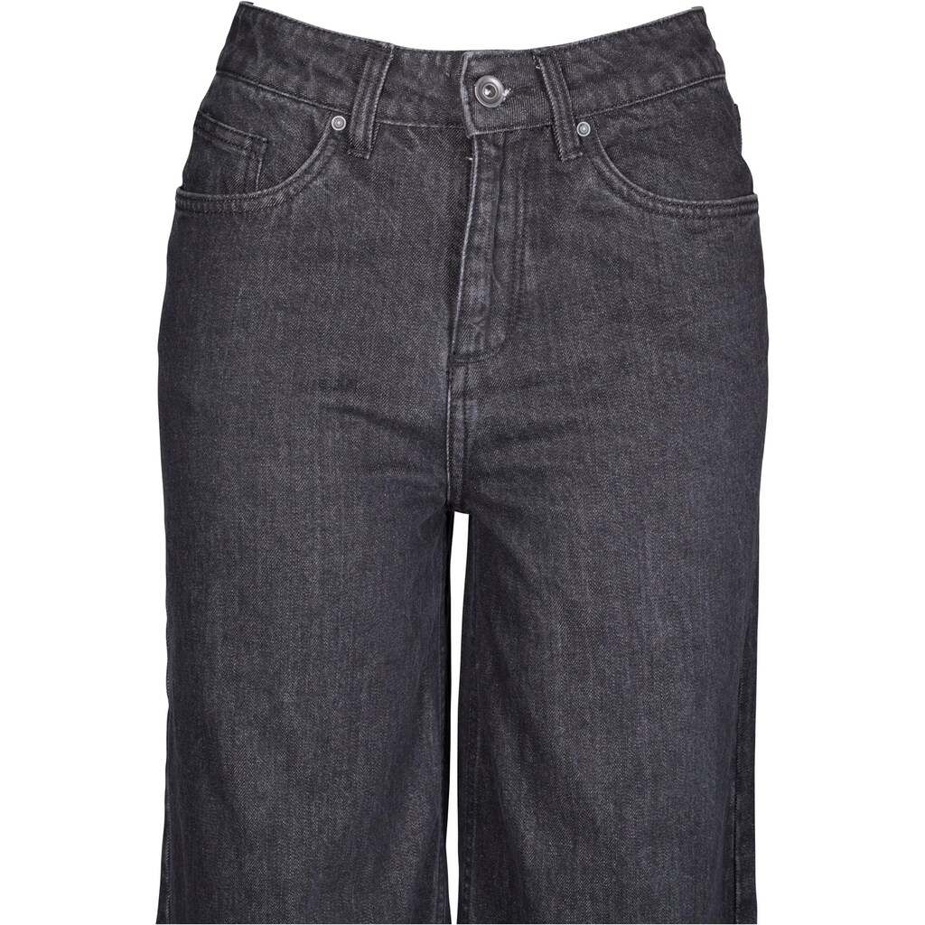 URBAN CLASSICS Bequeme Jeans »Urban Classics Damen Ladies Denim Culotte«, (1 tlg.)