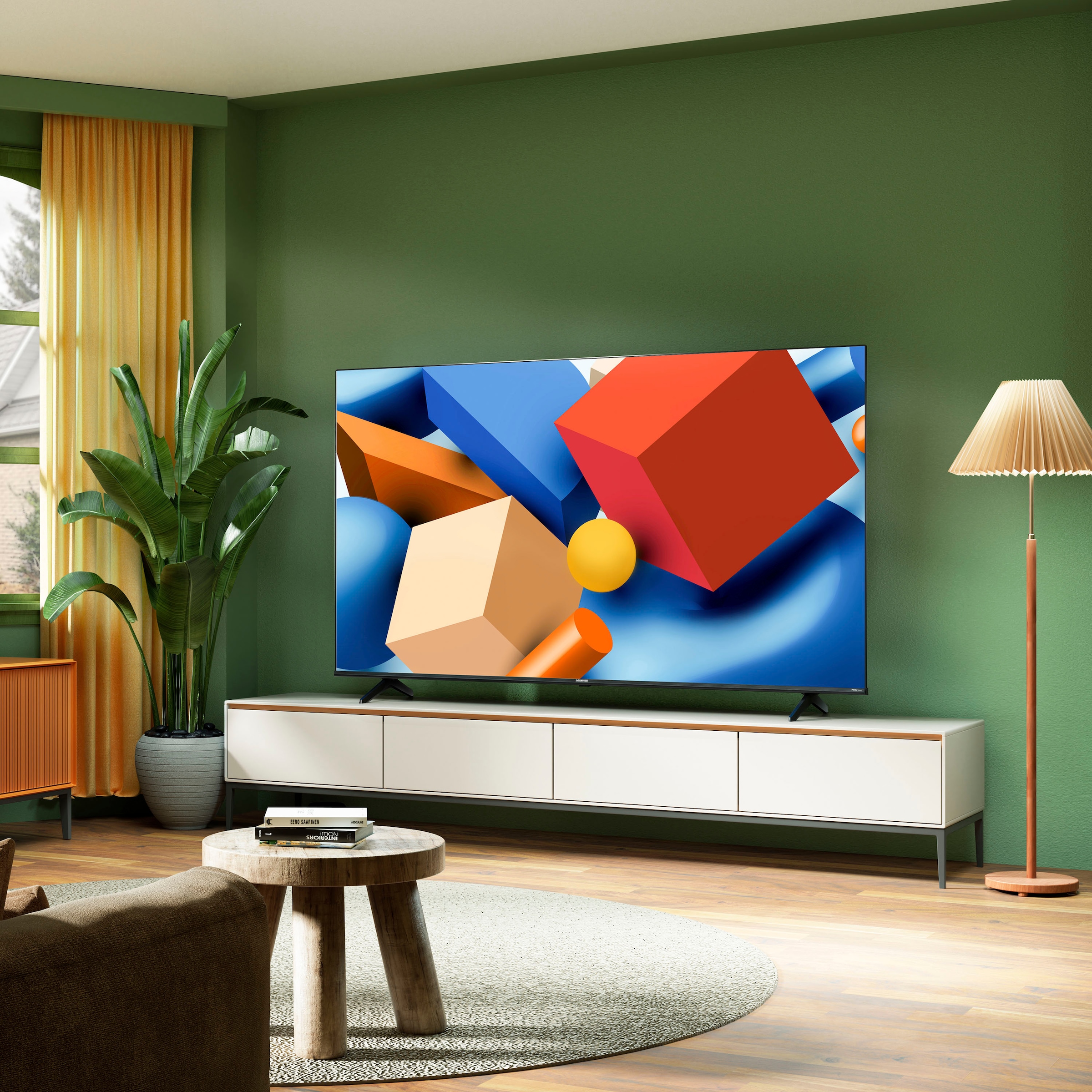 Hisense LED-Fernseher »65E61KT«, 164 cm/65 Zoll, 4K Ultra HD, Smart-TV, Smart-TV, Dolby Vision, Triple Tuner DVB-C/S/S2/T/T2