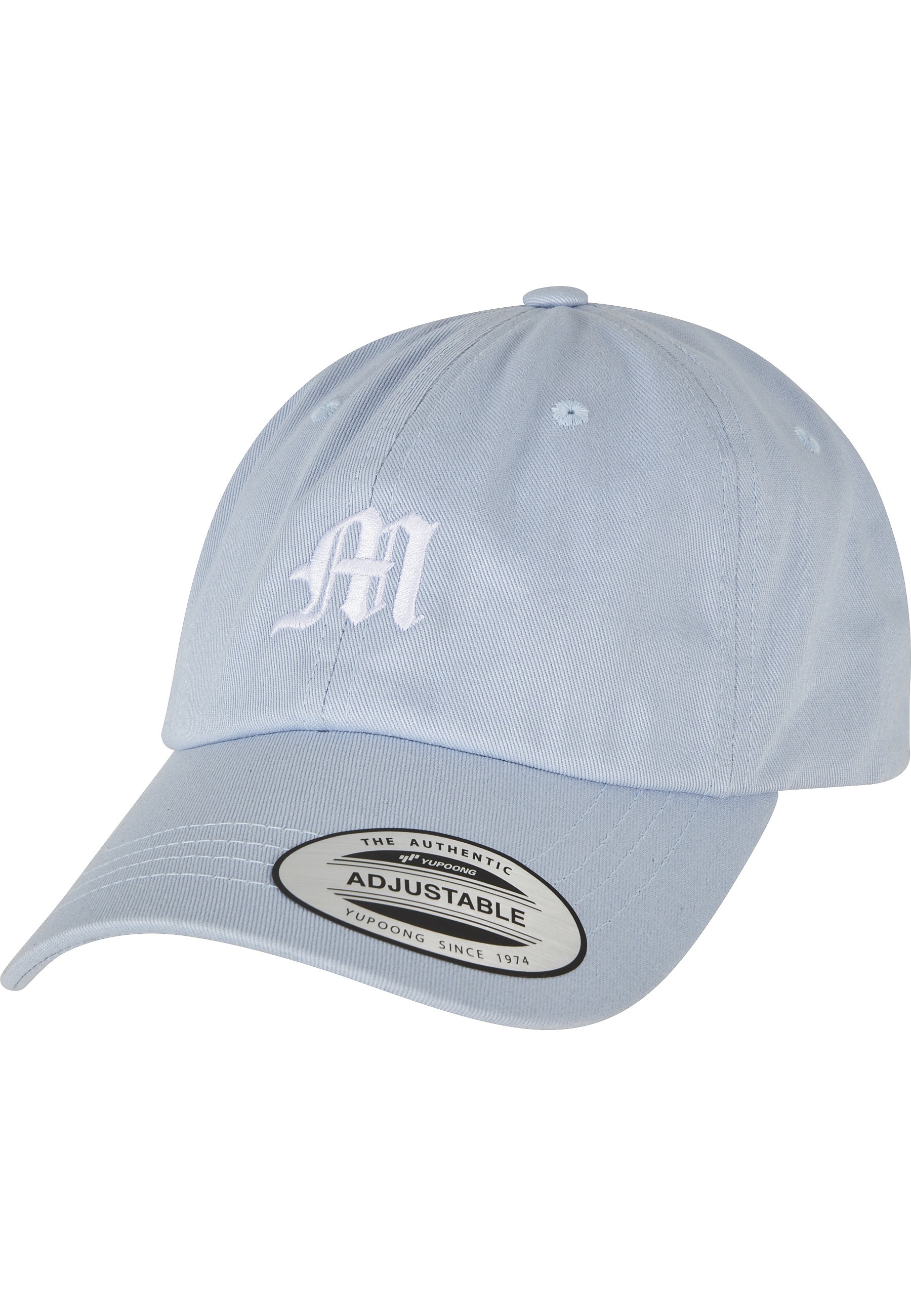 Thumbnail - MisterTee Snapback Cap "MisterTee Unisex Letter Lightblue Low Profile Cap"