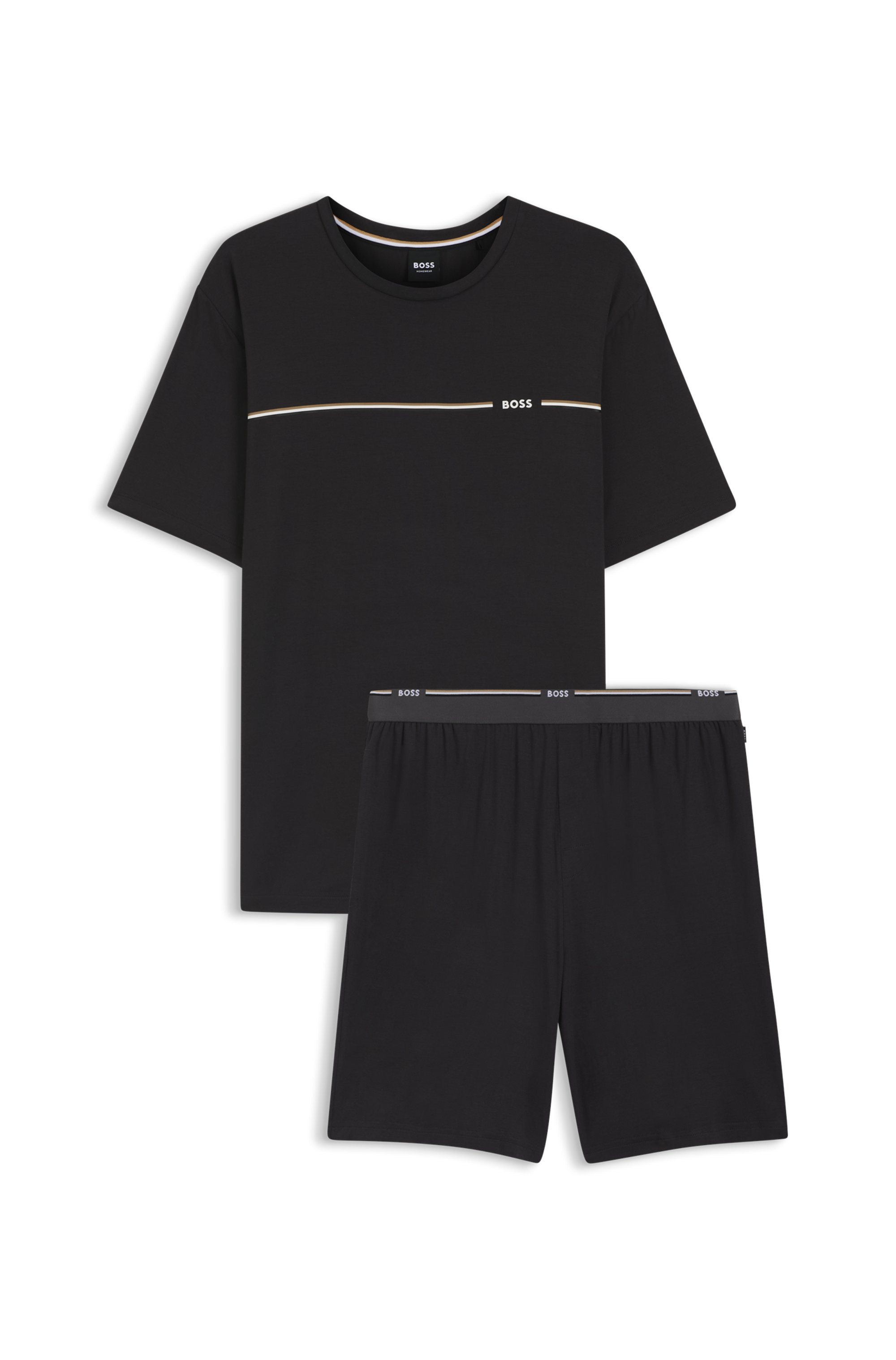 BOSS Shorty »Bamboo Short Set«, (2 tlg.)