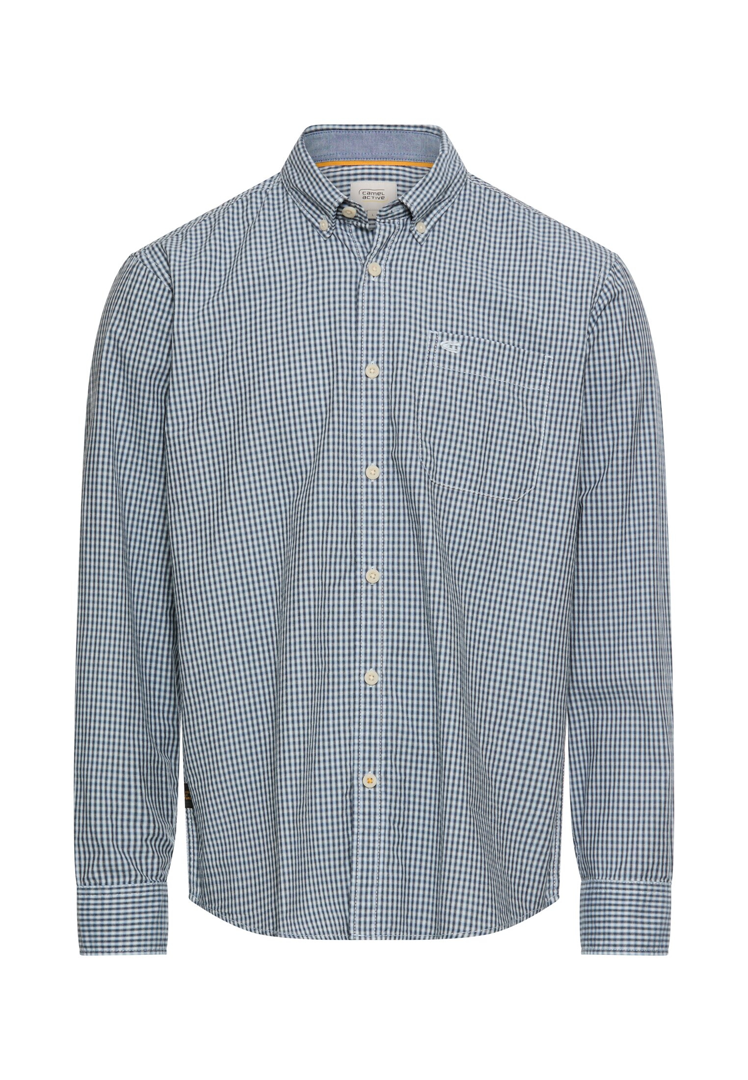 camel active Karohemd Langarm, mit Button-Down-Kragen günstig online kaufen
