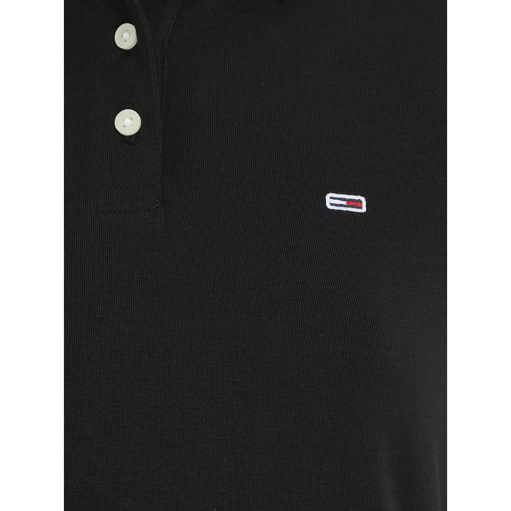 Tommy Jeans Poloshirt, mit kurzer Knopfleiste