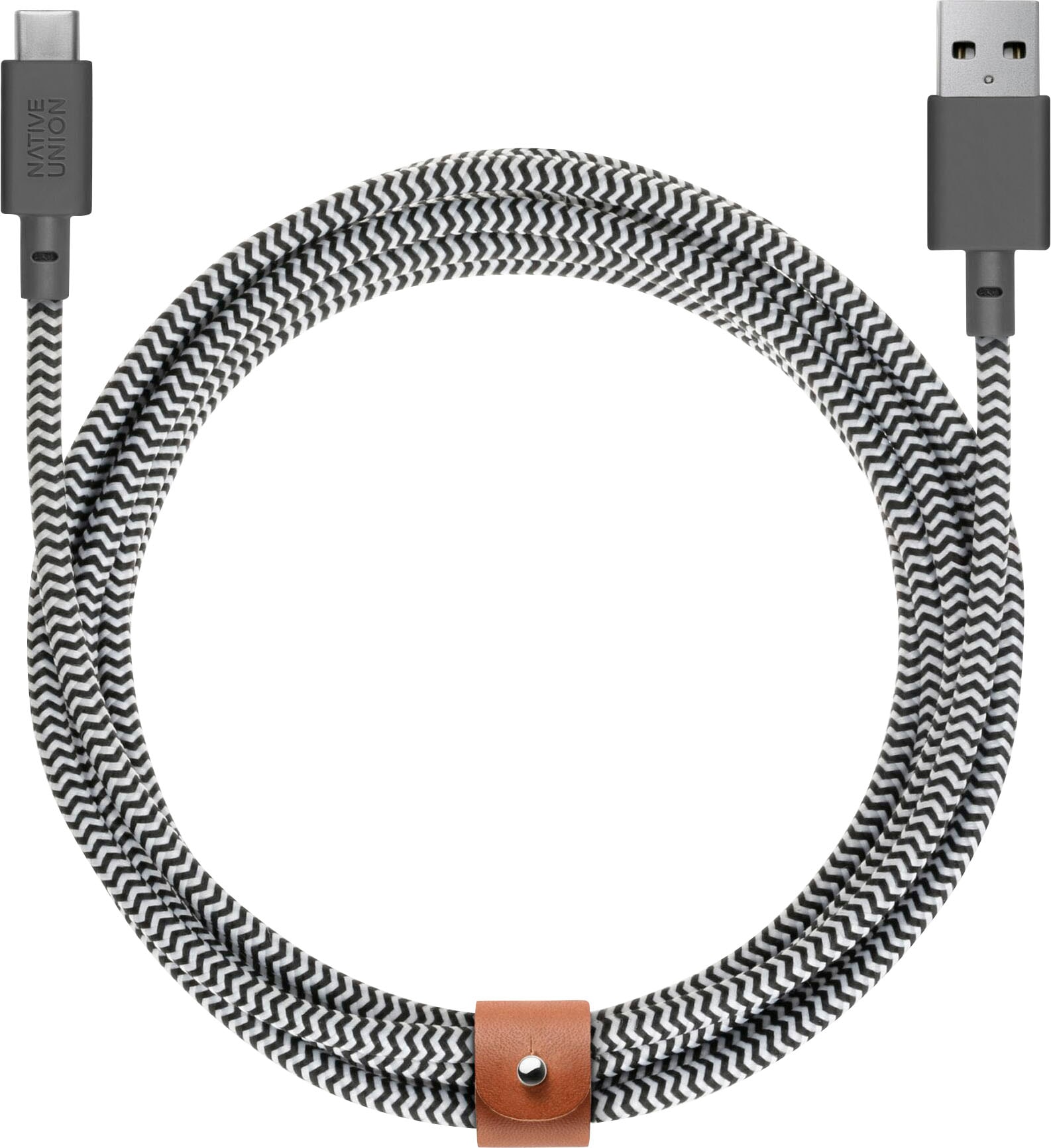 NATIVE UNION Smartphone-Kabel »Belt Cable USB-A to USB-C 3m«, USB Typ A-USB-C, 300 cm